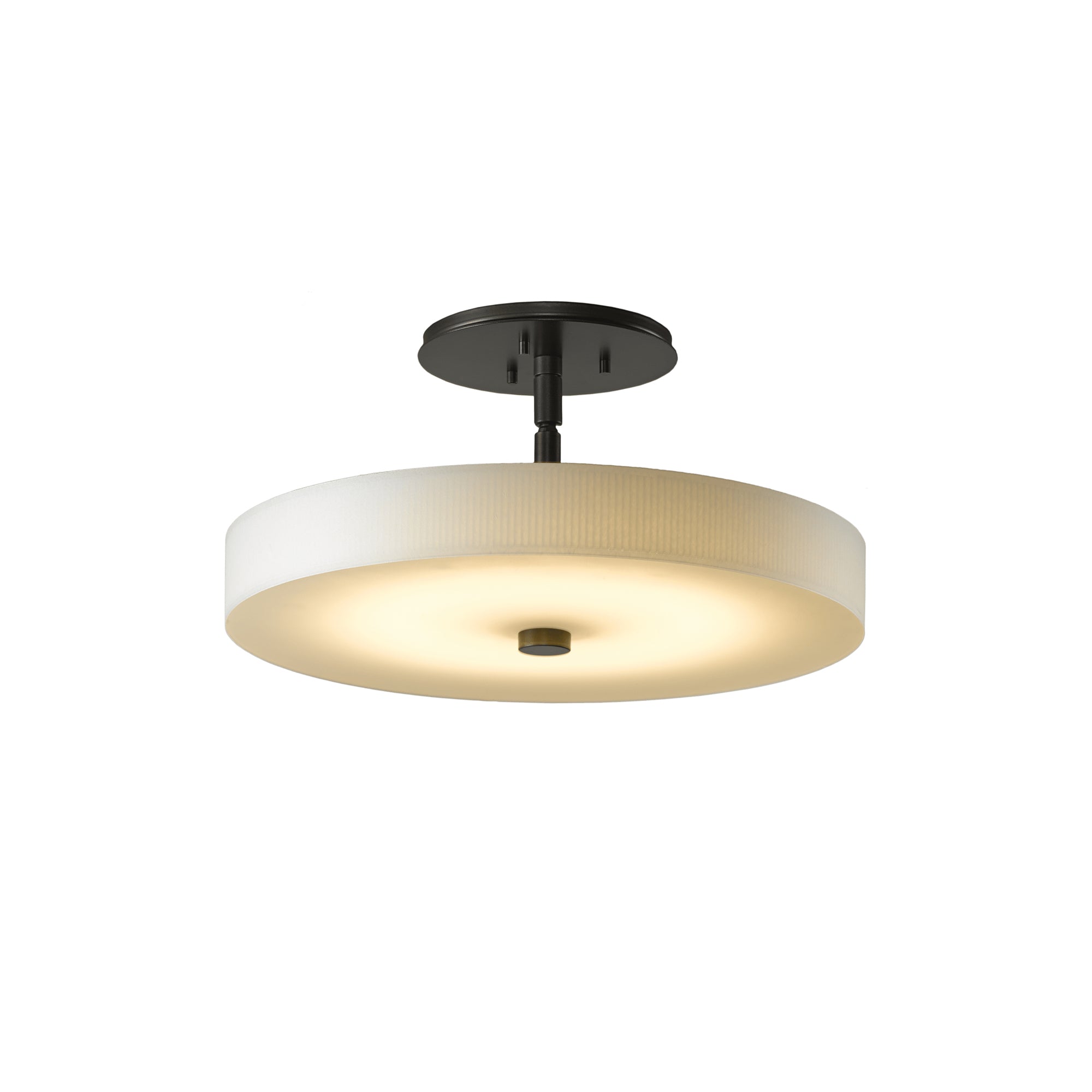 Kith Modern Minimalist LED Metal Alabaster Ceiling Lamp - Lamp Copper