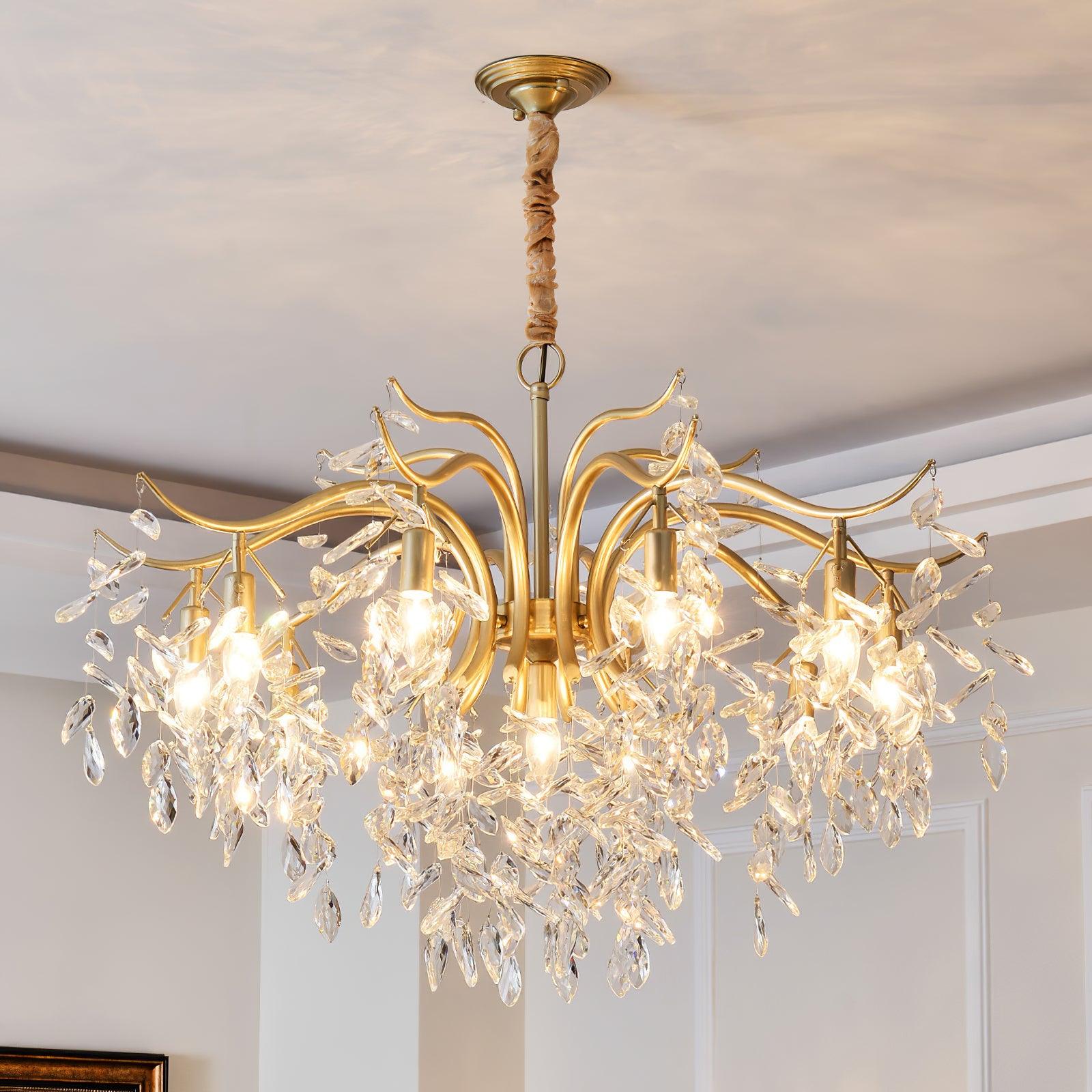 Dorale Chandelier - Blowlighting