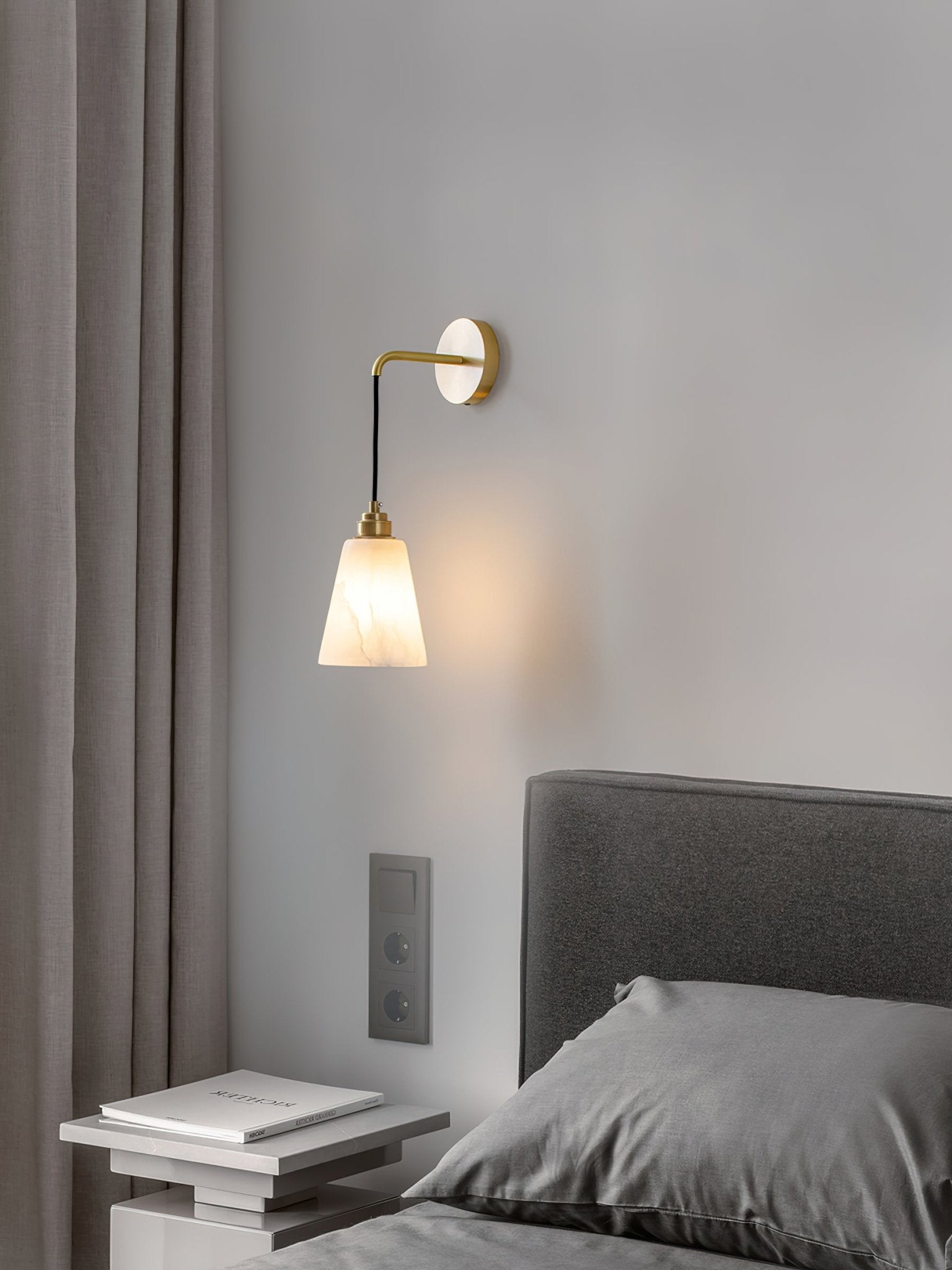 Alba Alabaster Wall Pendant Light - Neutralighting