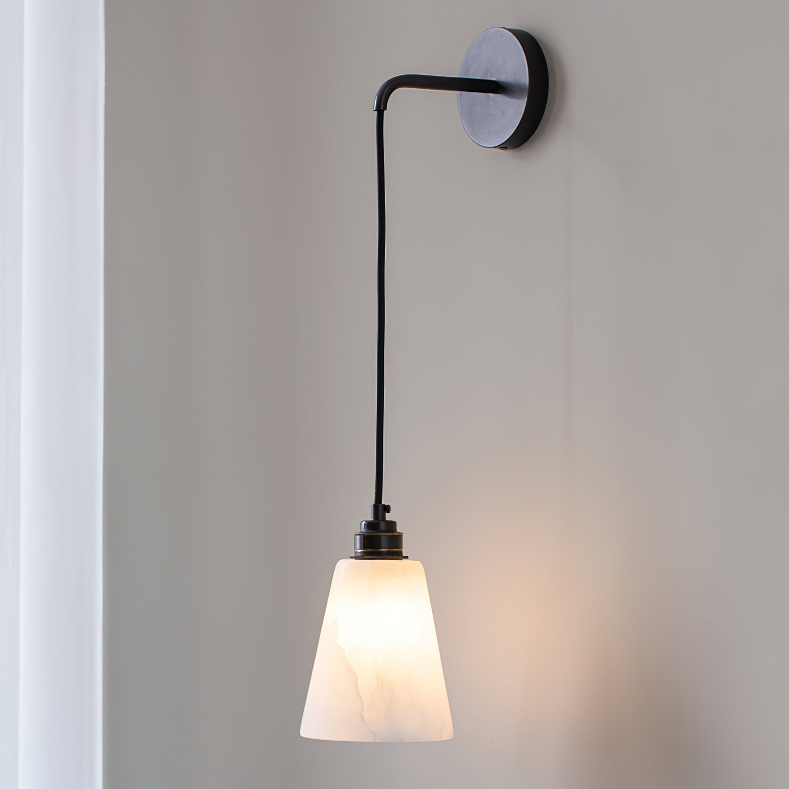 Alba Alabaster Wall Pendant Light - Neutralighting