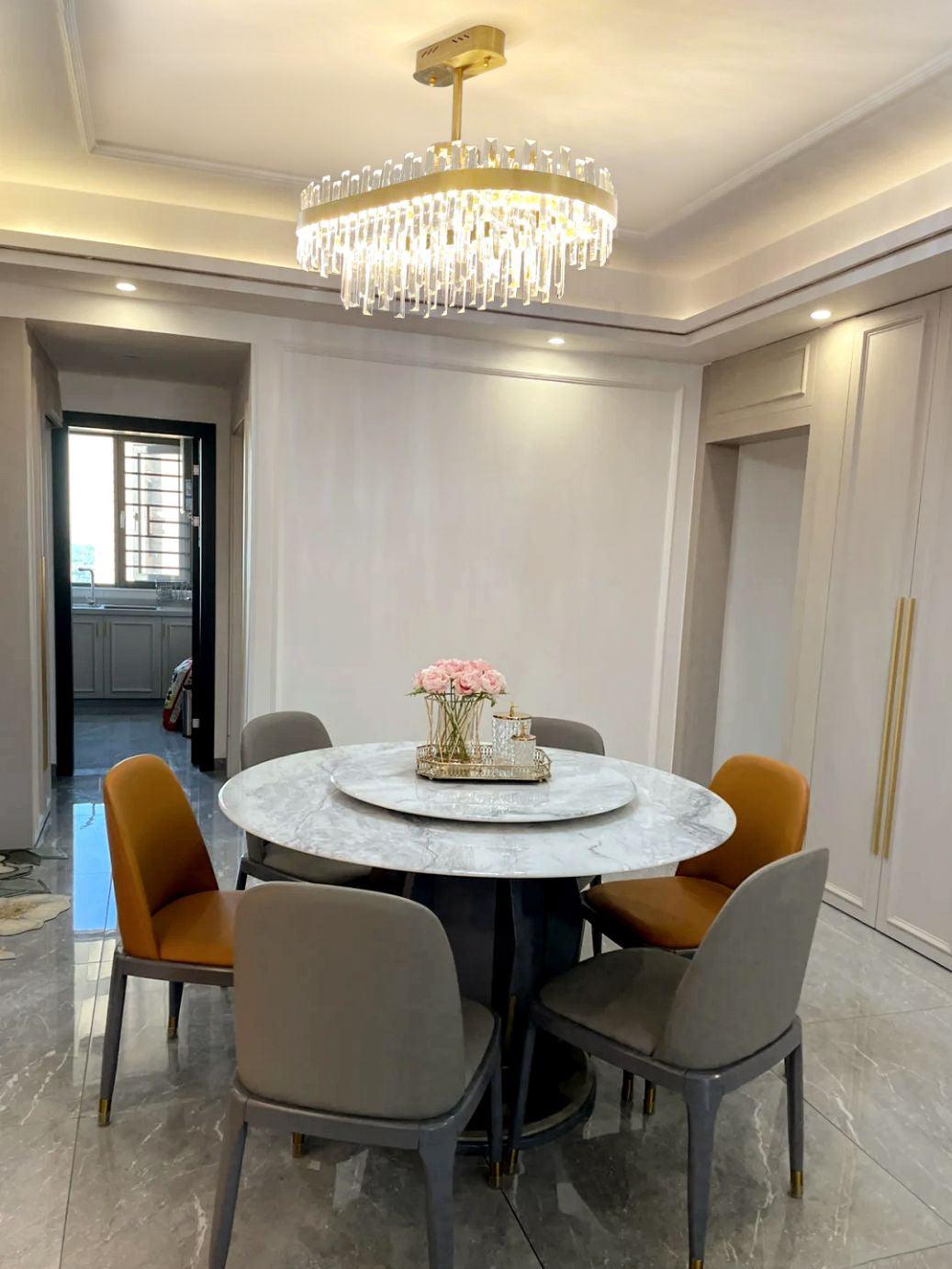 Drum Glass Chandelier - Blowlighting