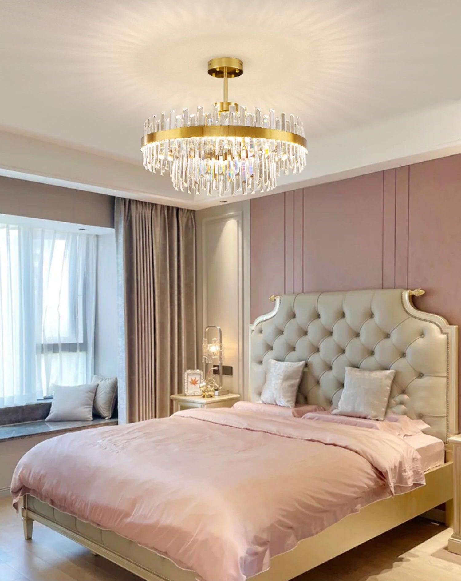 Drum Glass Chandelier - Blowlighting