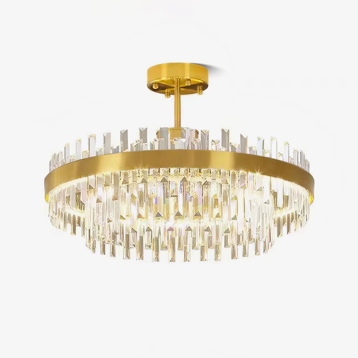 Drum Glass Chandelier - Blowlighting