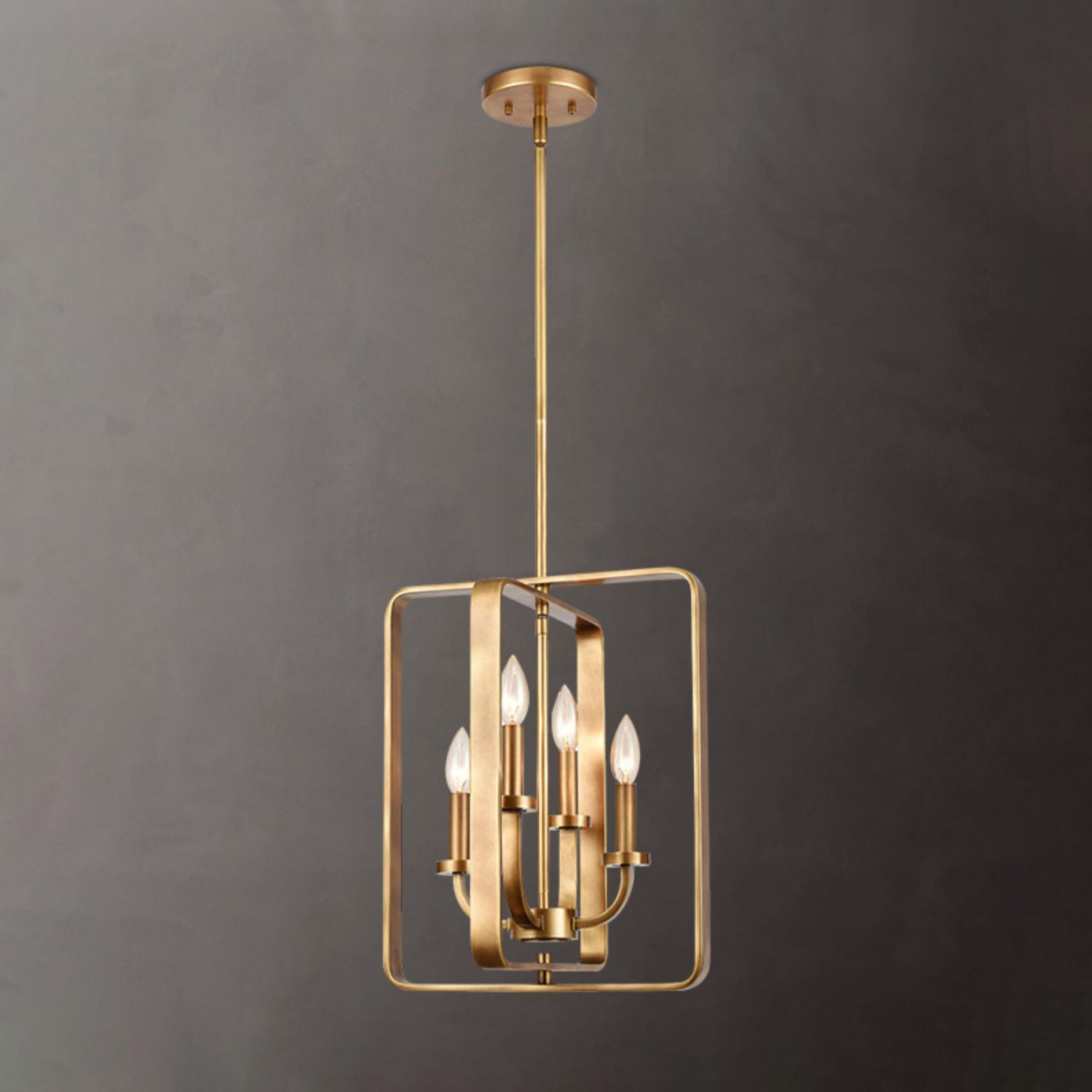 Shade Vintage Industrial Brass Metal Pendant Lamp - Lamp Copper