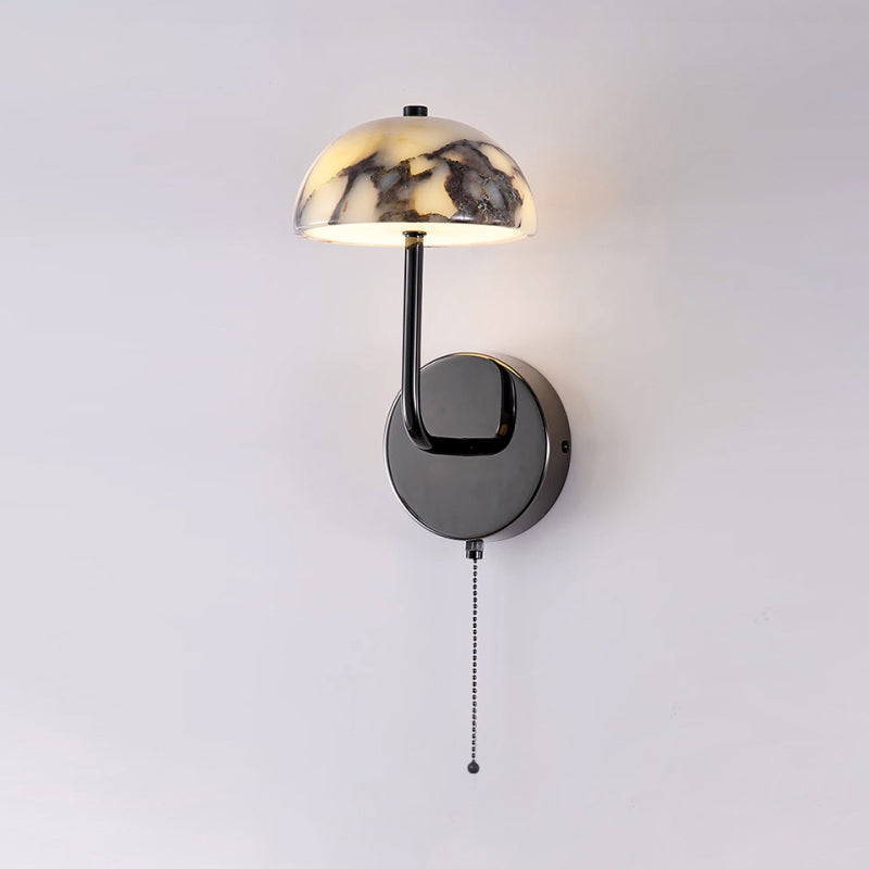 Verve Creativity Metal Marble Wall Lamp - Lamp Copper