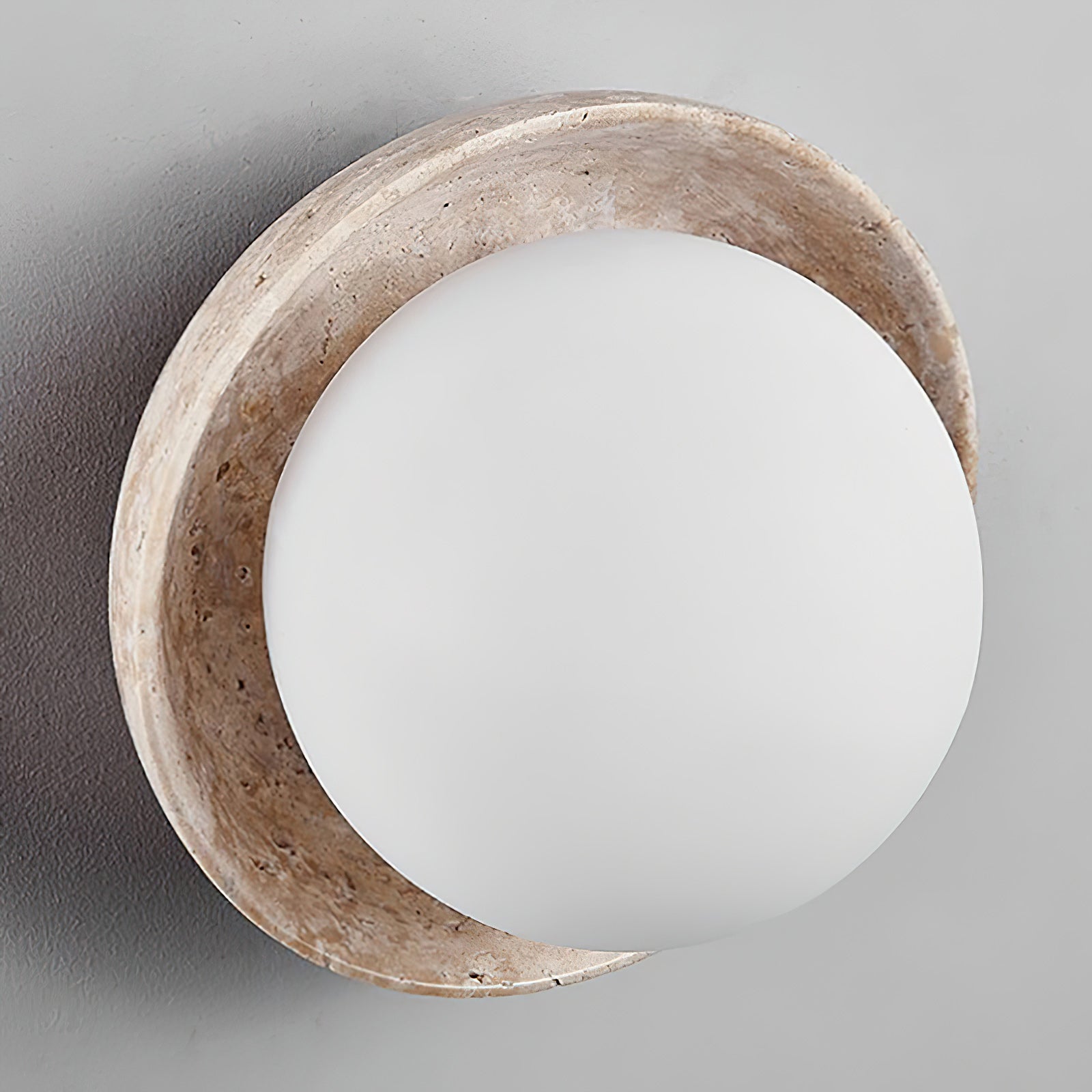 Weave Modern Minimalist Metal Glass Wall Lamp - Lamp Copper