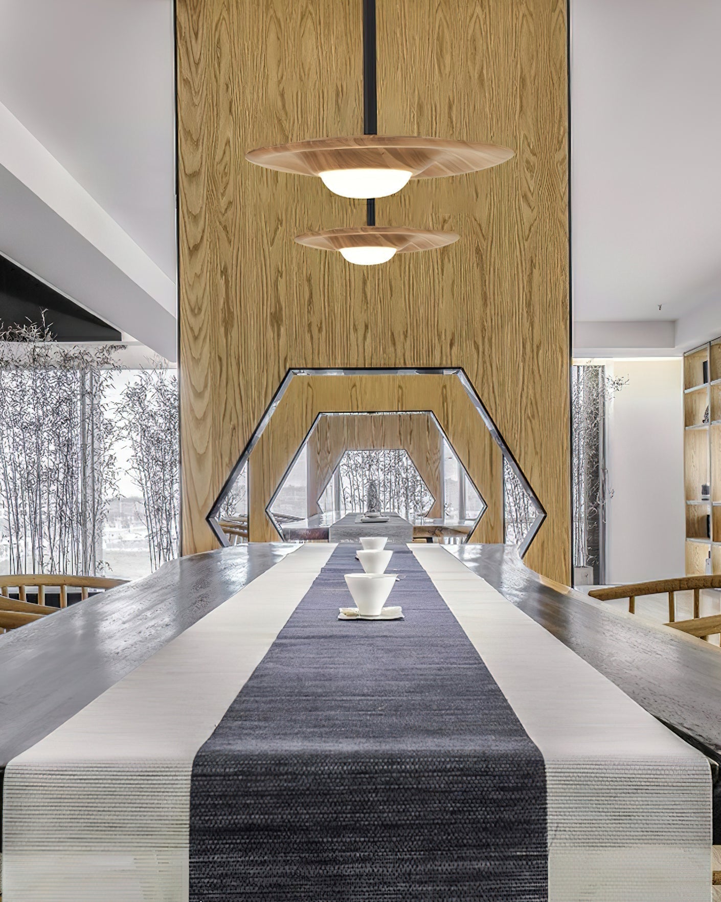 Cesilis Wood Pendant Light - Blowlighting