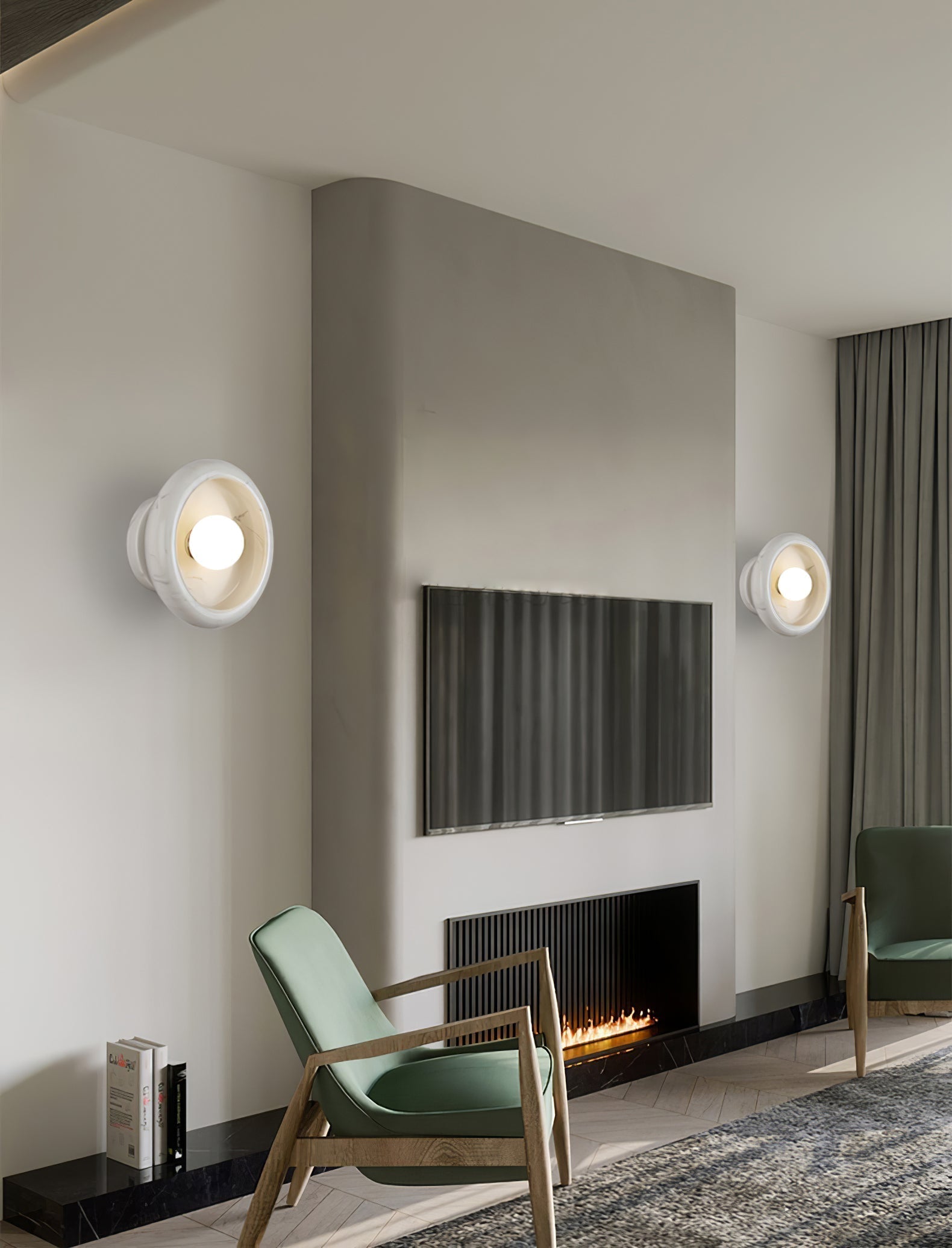 Eclipse Jade Wall Sconce - Blowlighting