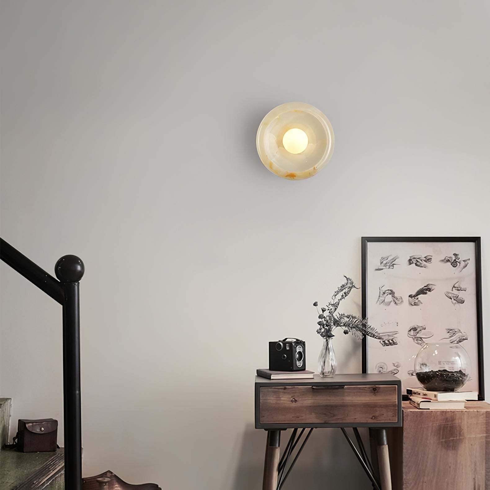 Eclipse Jade Wall Sconce - Blowlighting