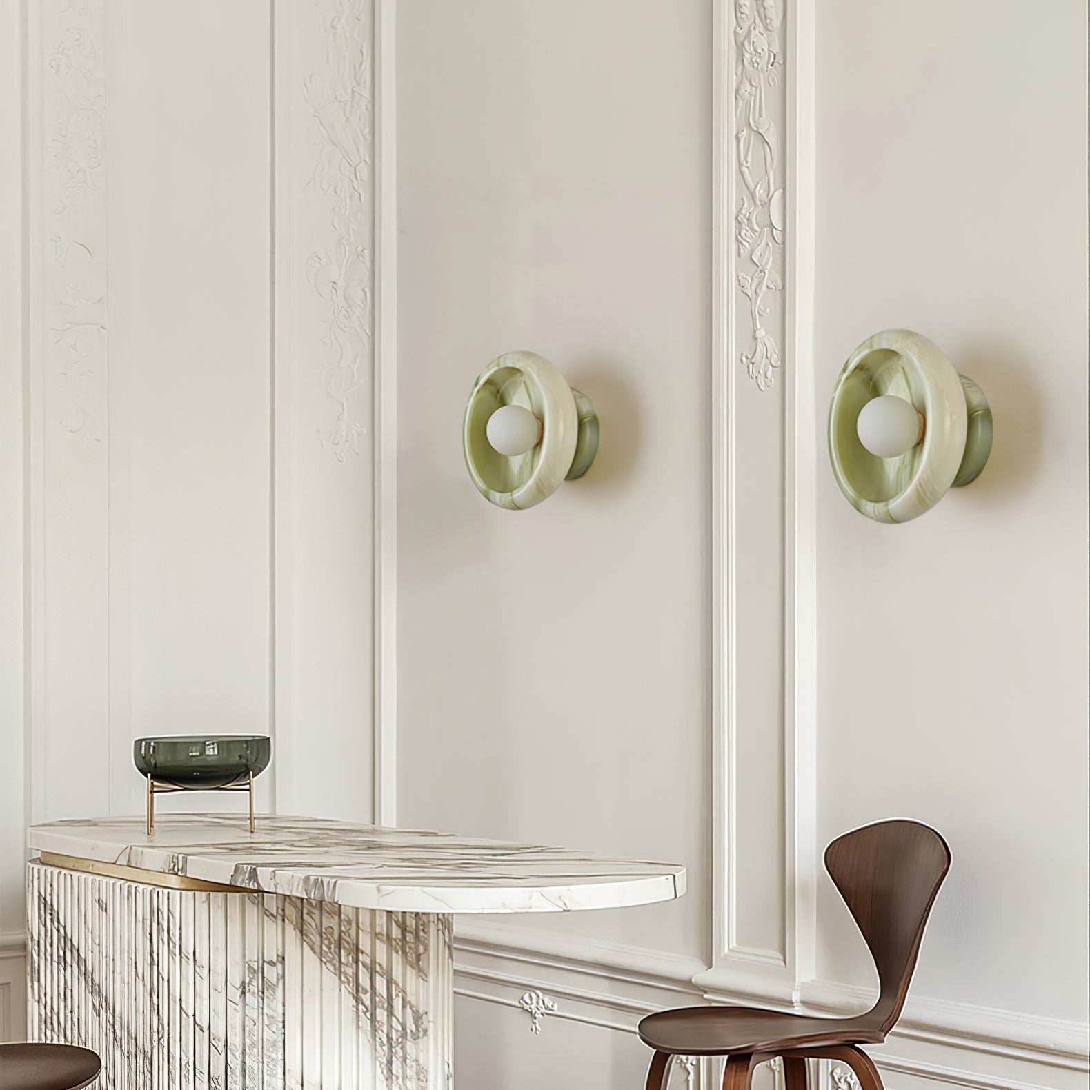 Eclipse Jade Wall Sconce - Blowlighting