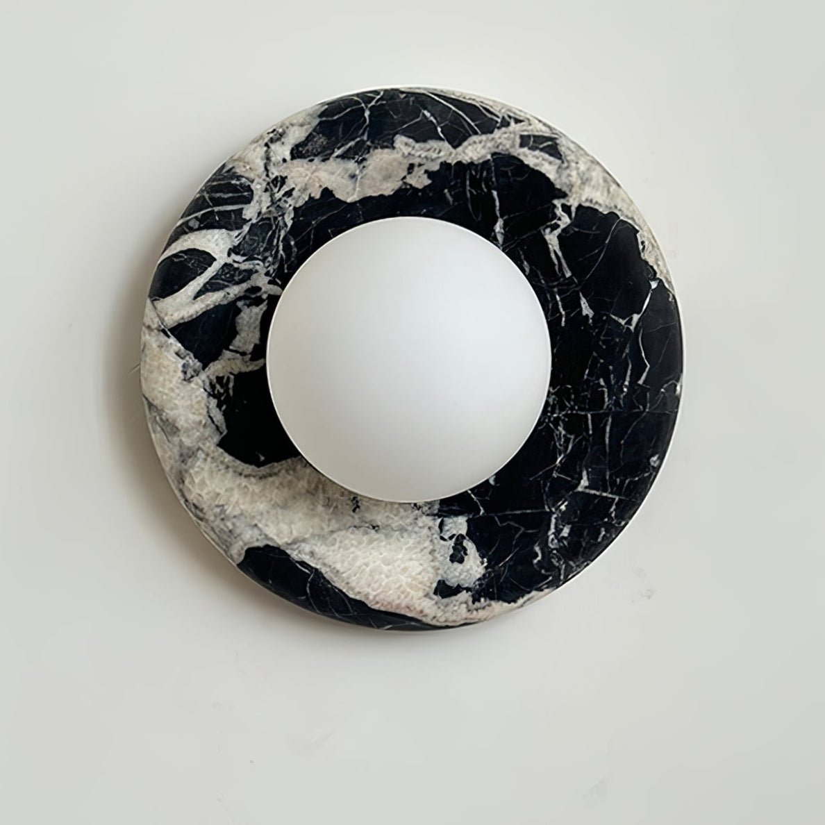 Amber Vintage Marble Wall Light - Blowlighting
