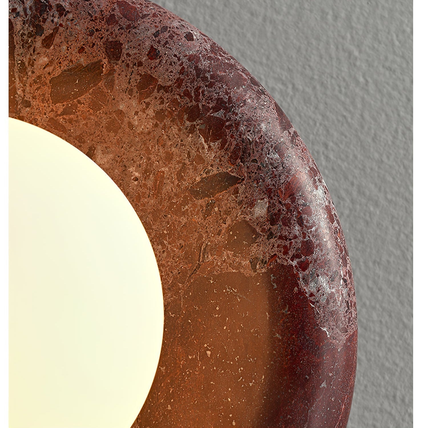 Amber Vintage Marble Wall Light - Blowlighting