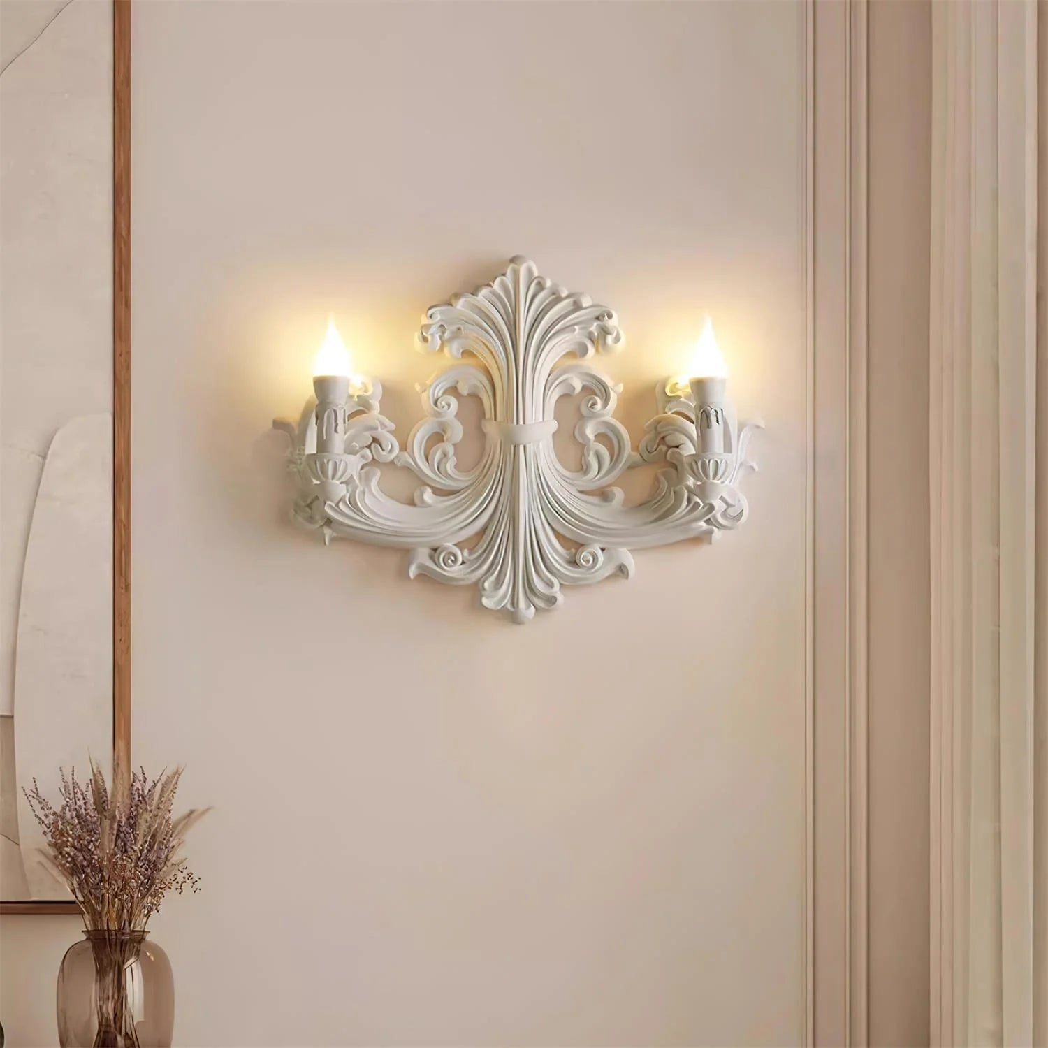 Eon Premium Elegance Traditional Plaster Wall Lamp - Lamp Copper