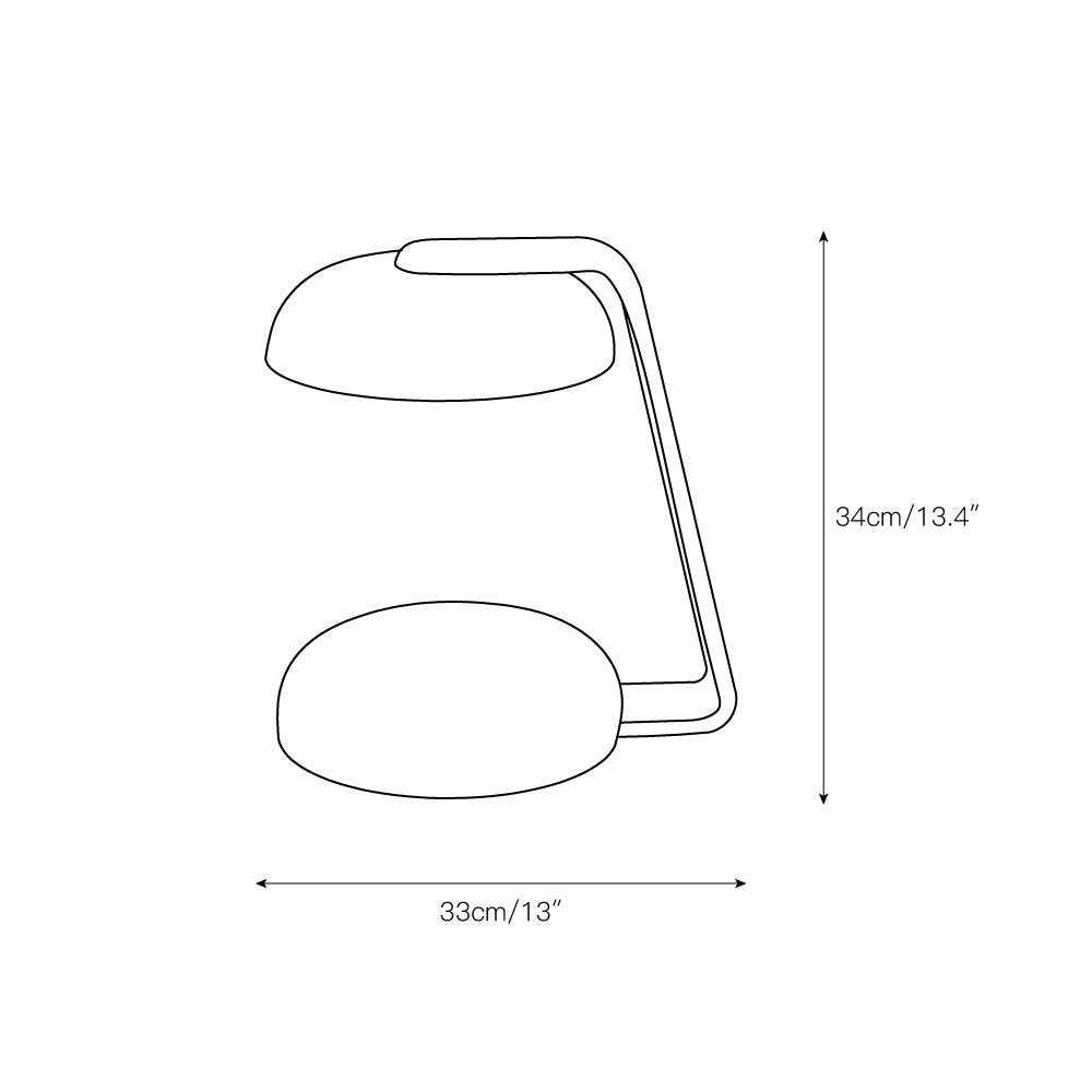 Electre Table Lamp - Lamp Copper