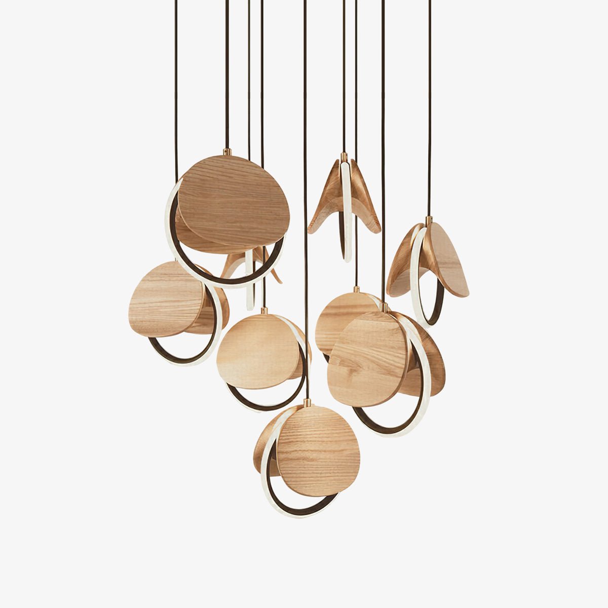 Avvelen Geometric Wood Pendant Light - Blowlighting