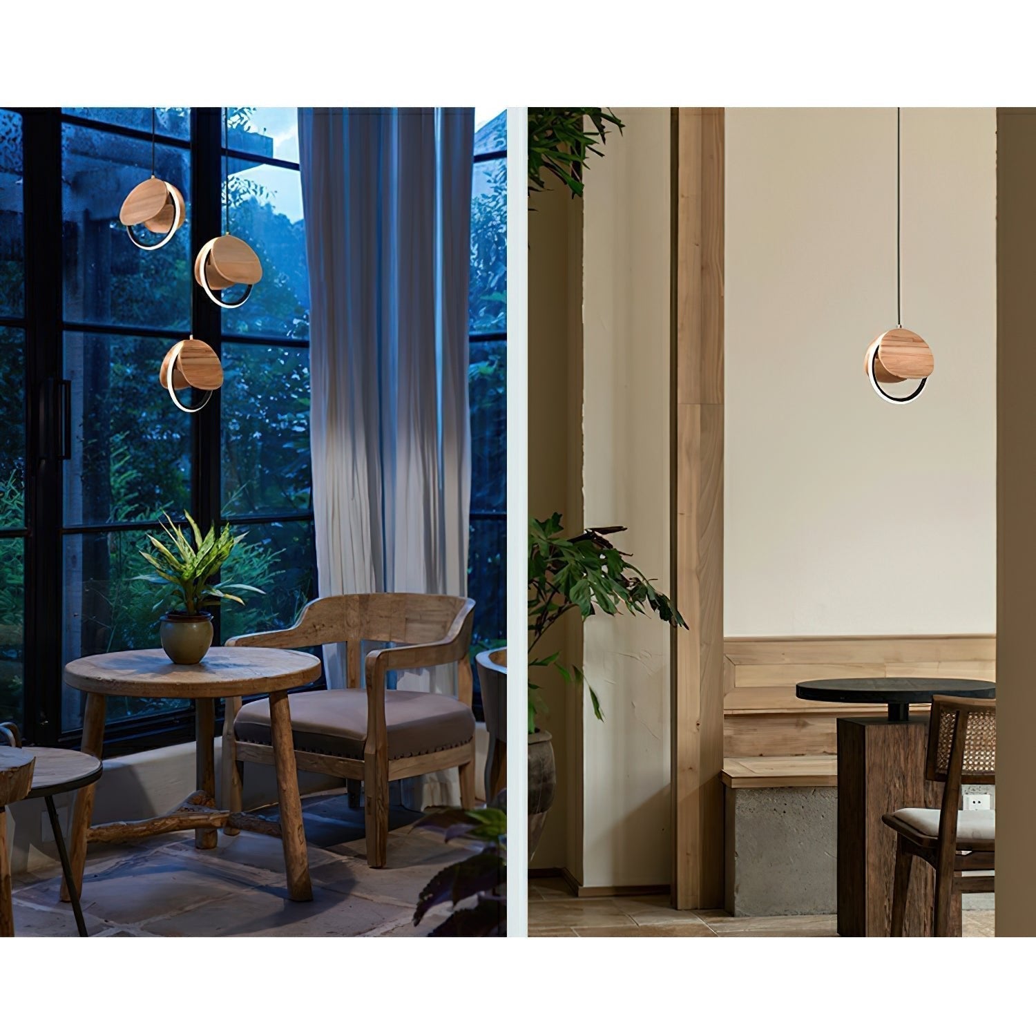 Avvelen Geometric Wood Pendant Light - Blowlighting
