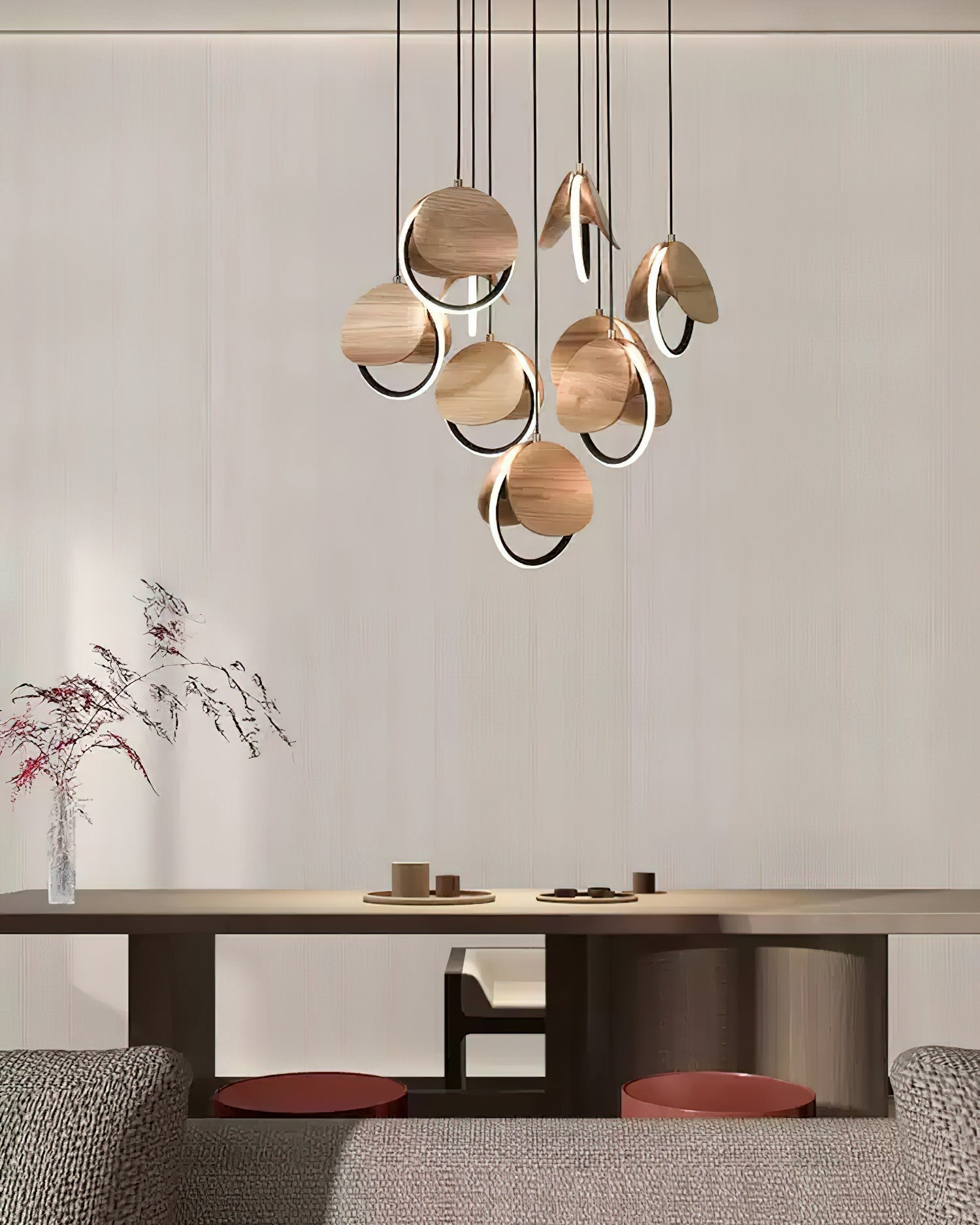 Avvelen Geometric Wood Pendant Light - Blowlighting