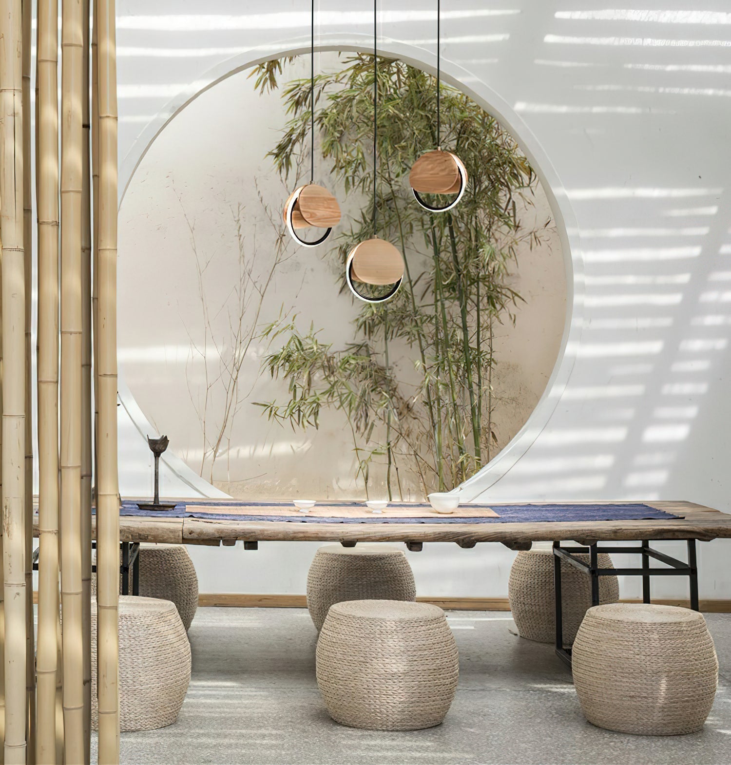 Avvelen Geometric Wood Pendant Light - Blowlighting