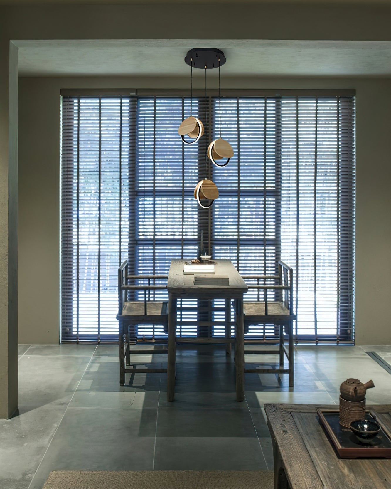 Avvelen Geometric Wood Pendant Light - Blowlighting