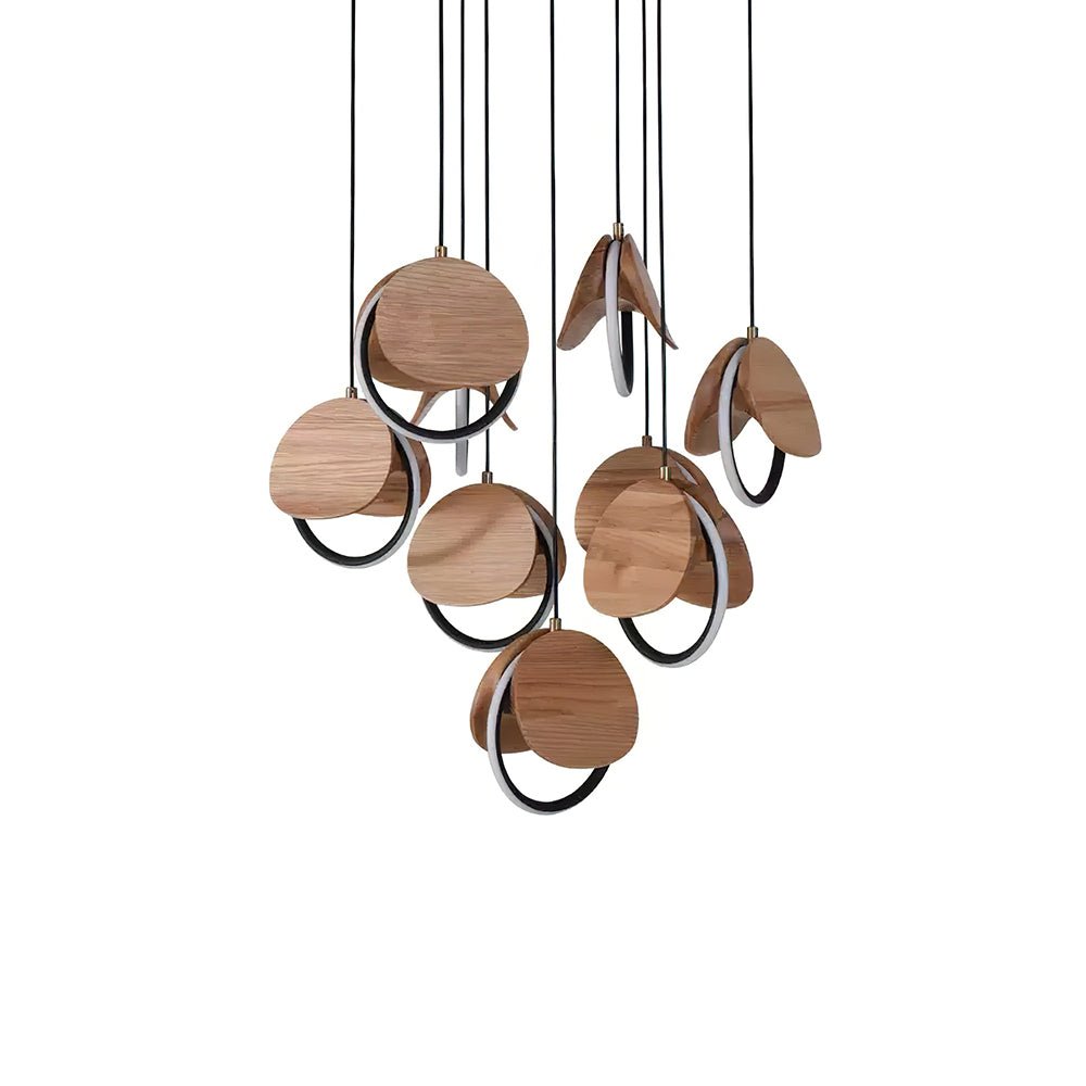 Avvelen Geometric Wood Pendant Light - Blowlighting
