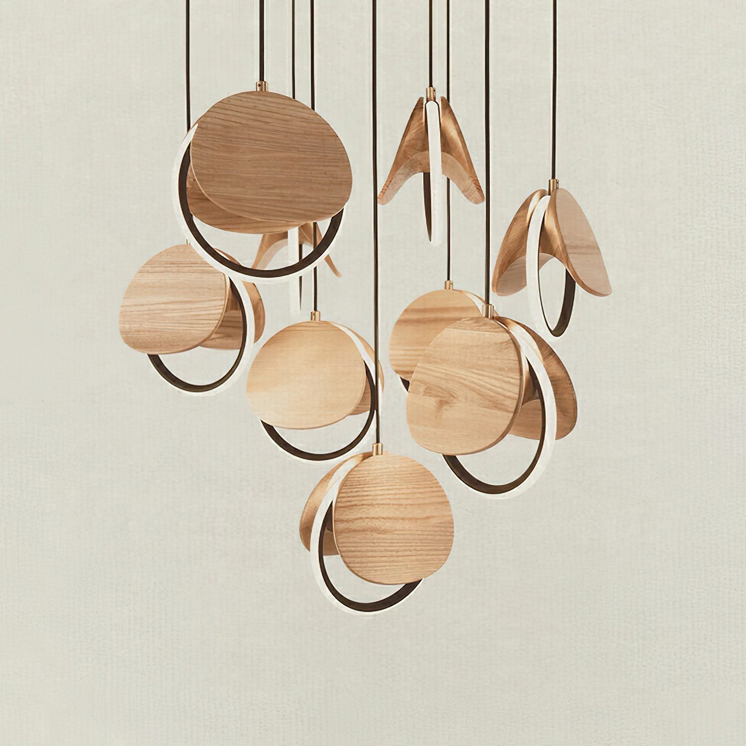 Avvelen Geometric Wood Pendant Light - Blowlighting