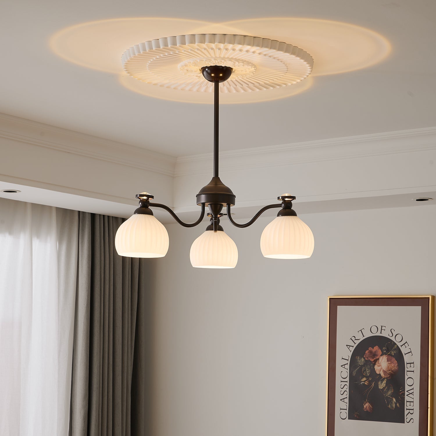 Elowen Chandelier - Blowlighting