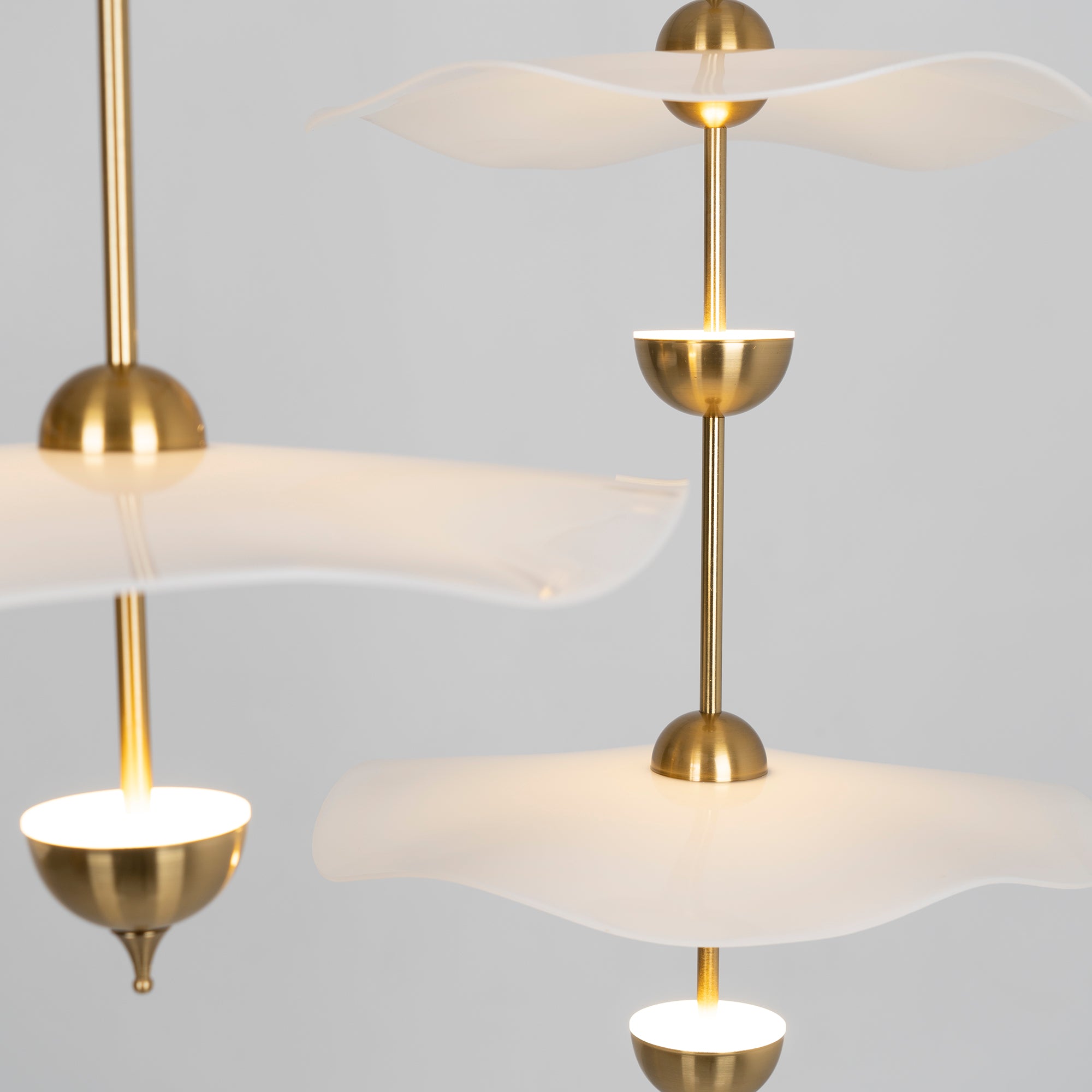 Envolee Double Biscuit Pendant Light - Blowlighting