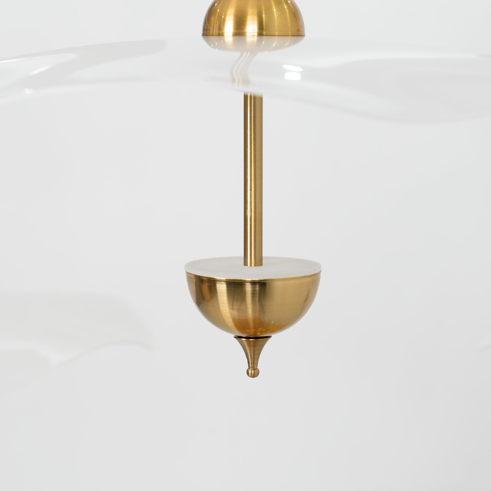 Envolee Double Biscuit Pendant Light - Blowlighting