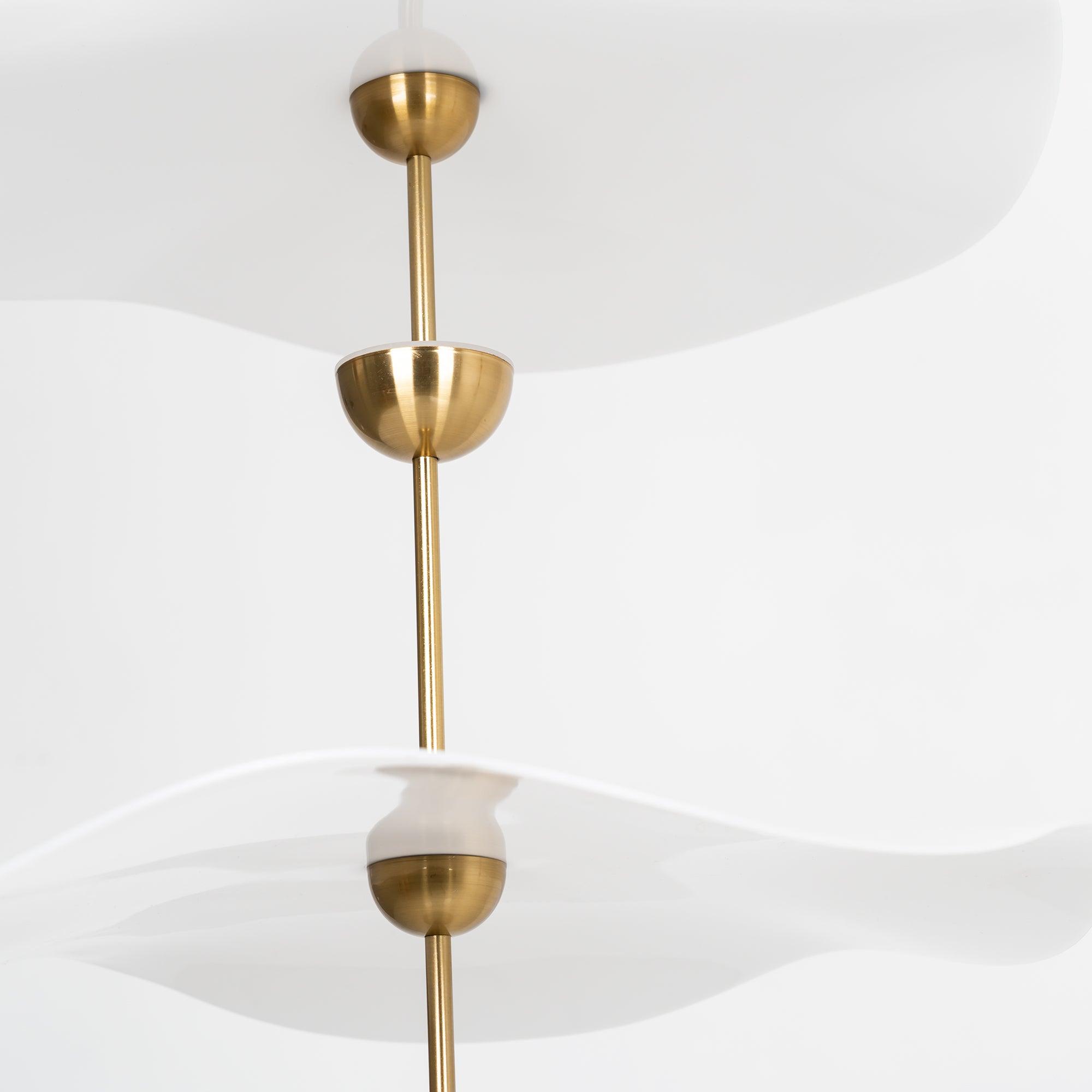 Envolee Double Biscuit Pendant Light - Blowlighting