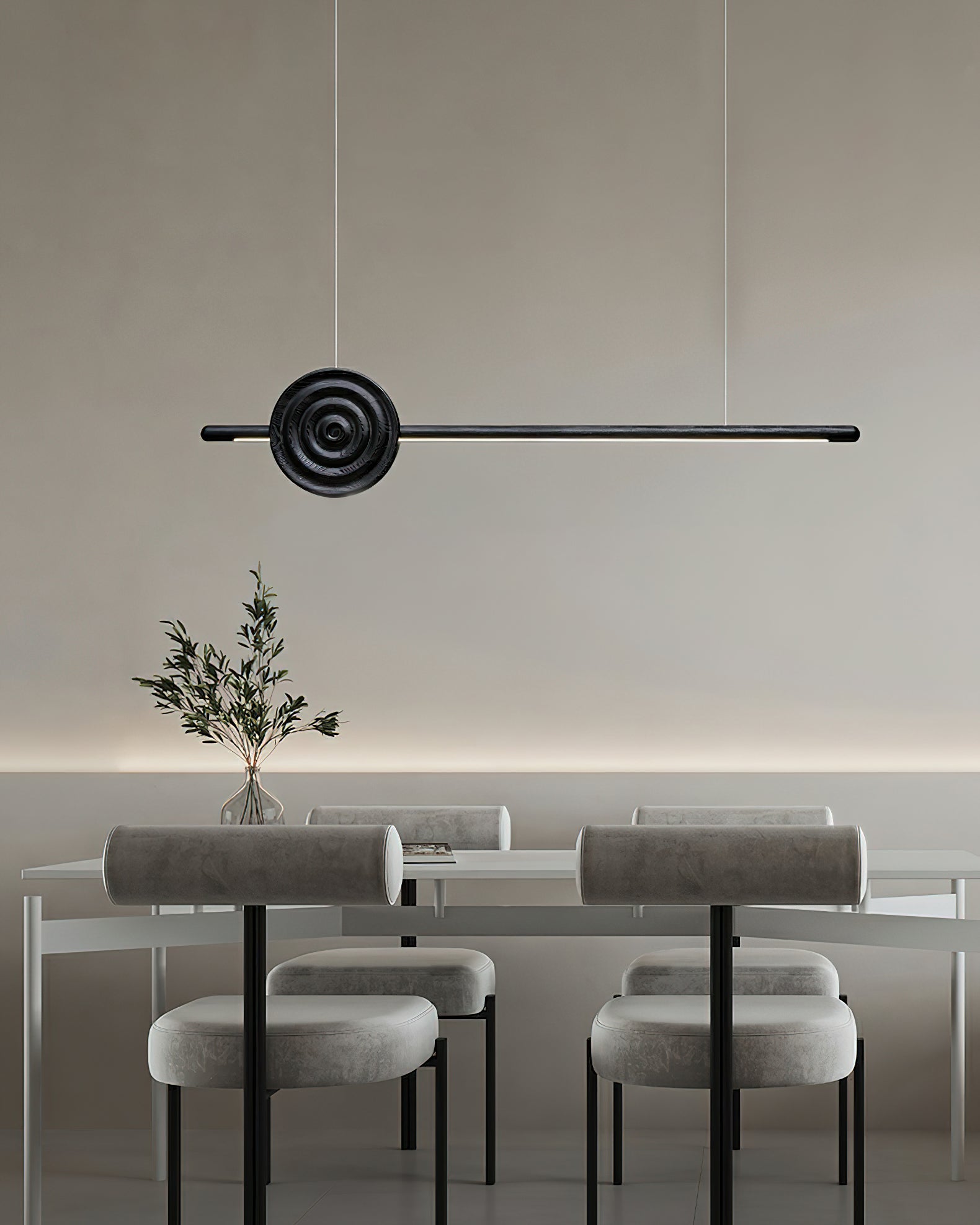 Aurora Chandelier Erhu Wood - Blowlighting