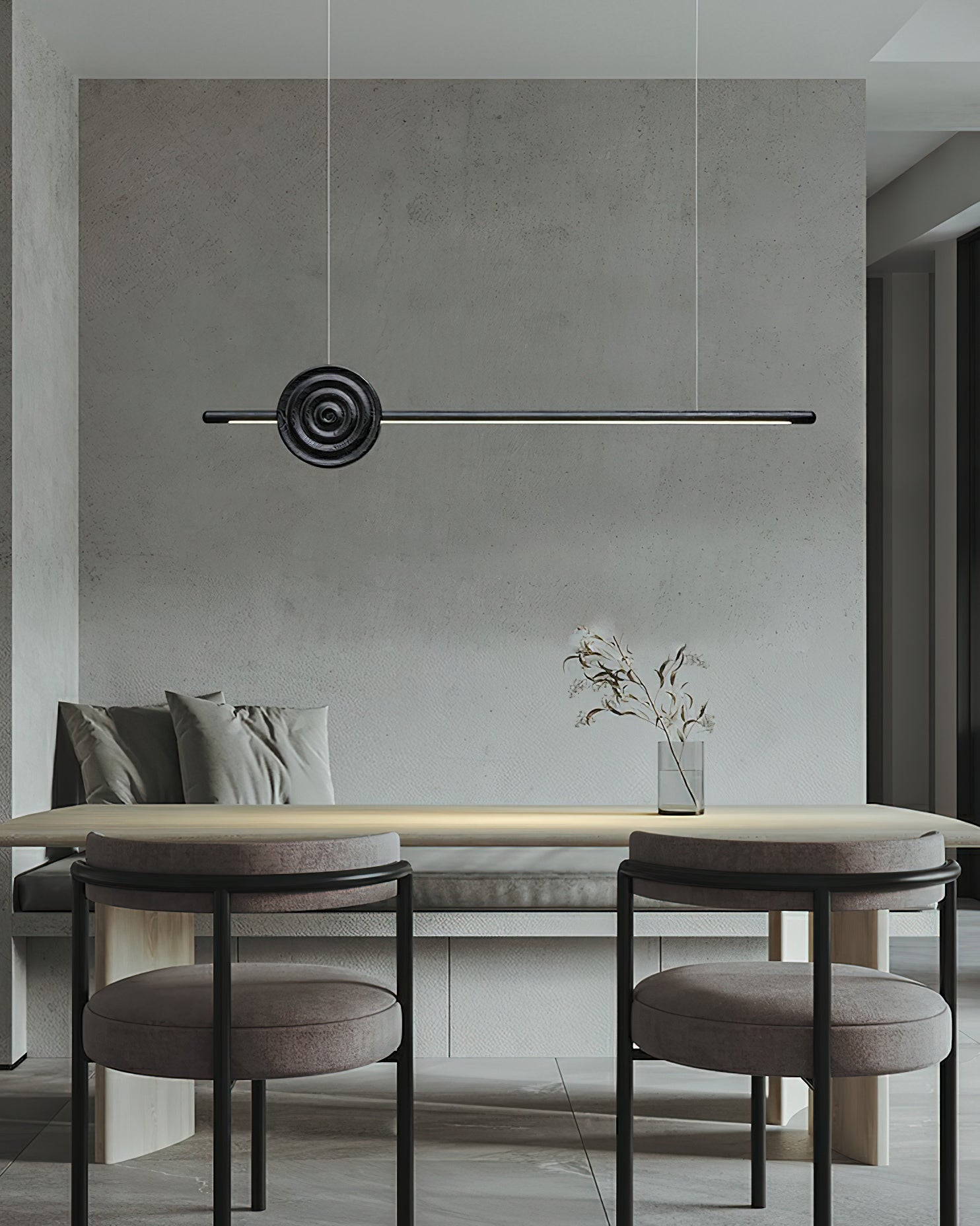 Aurora Chandelier Erhu Wood - Blowlighting