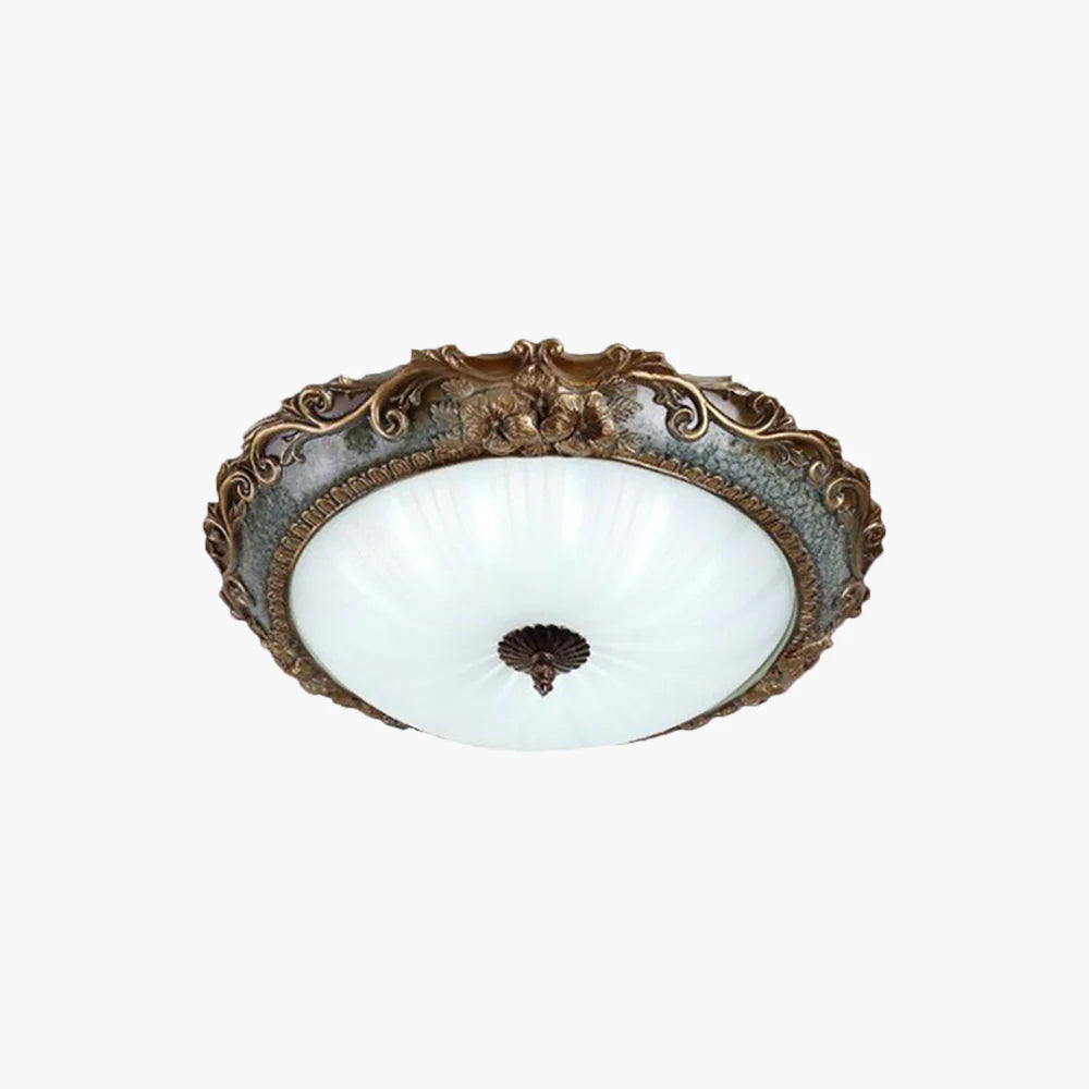 Tiffany Vintage Resina VetroPlafoniere Camera da Letto