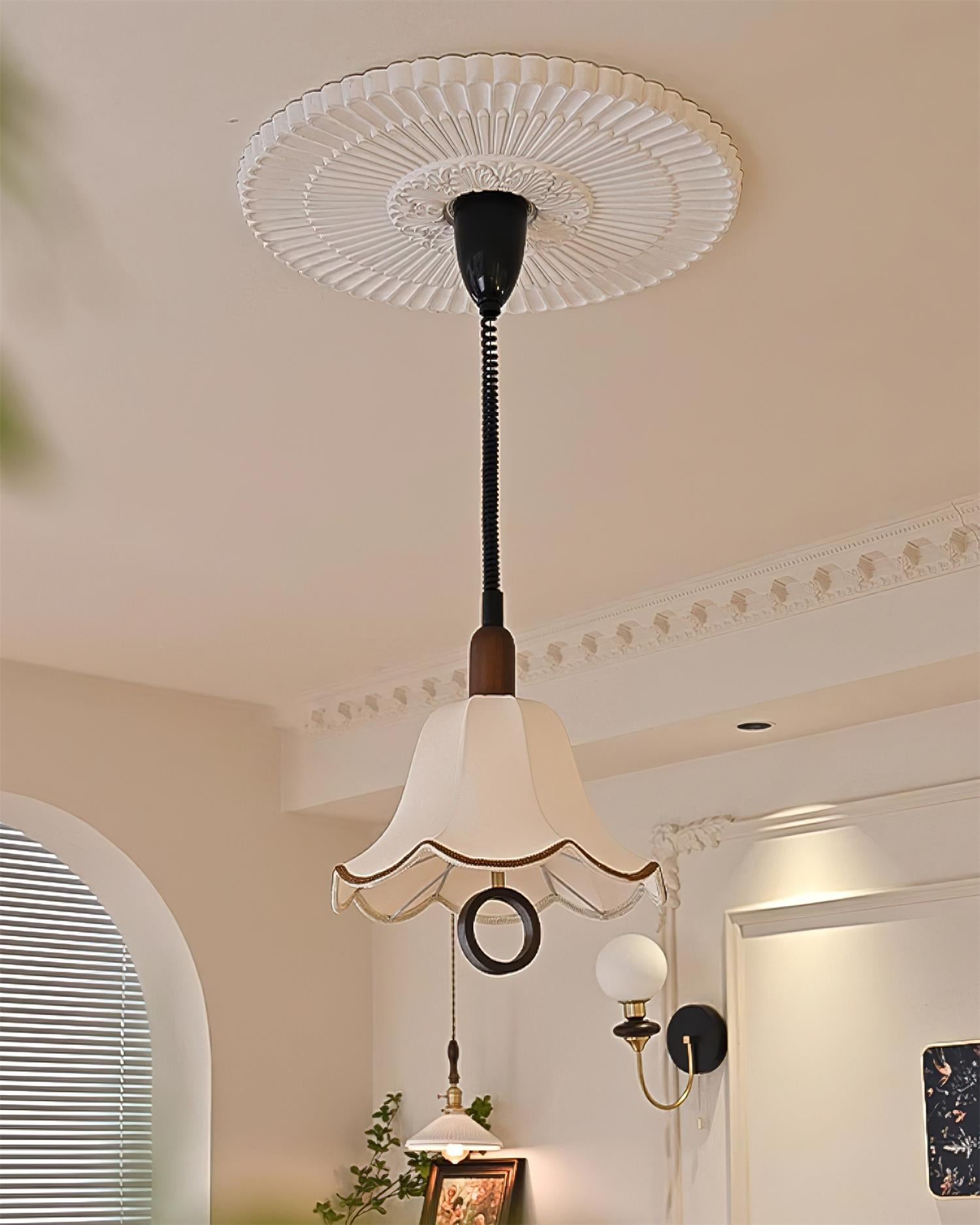 Eryn Fabric Pendant Light - Blowlighting