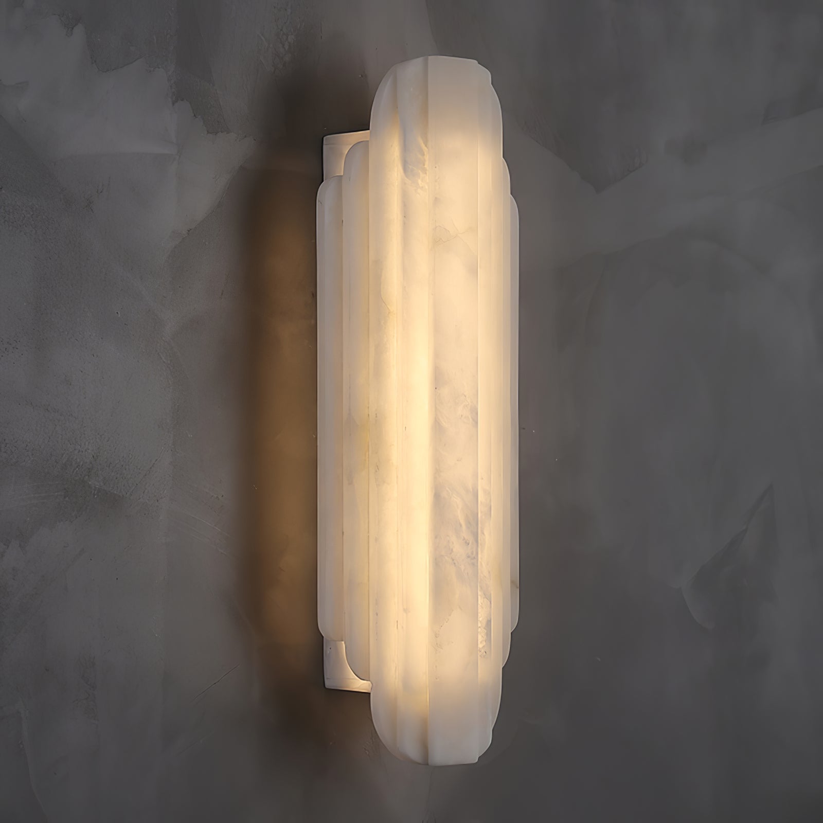 Avthaaris Art Deco Alabaster Wall Light - Neutralighting