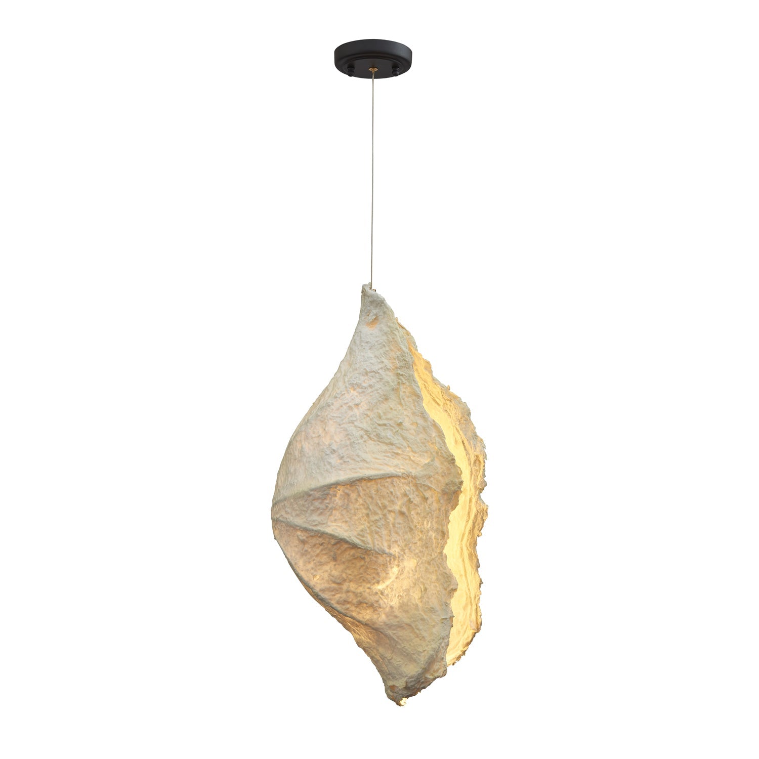 Altalis Artisanal Paper Pulp Pendant Light - Blowlighting