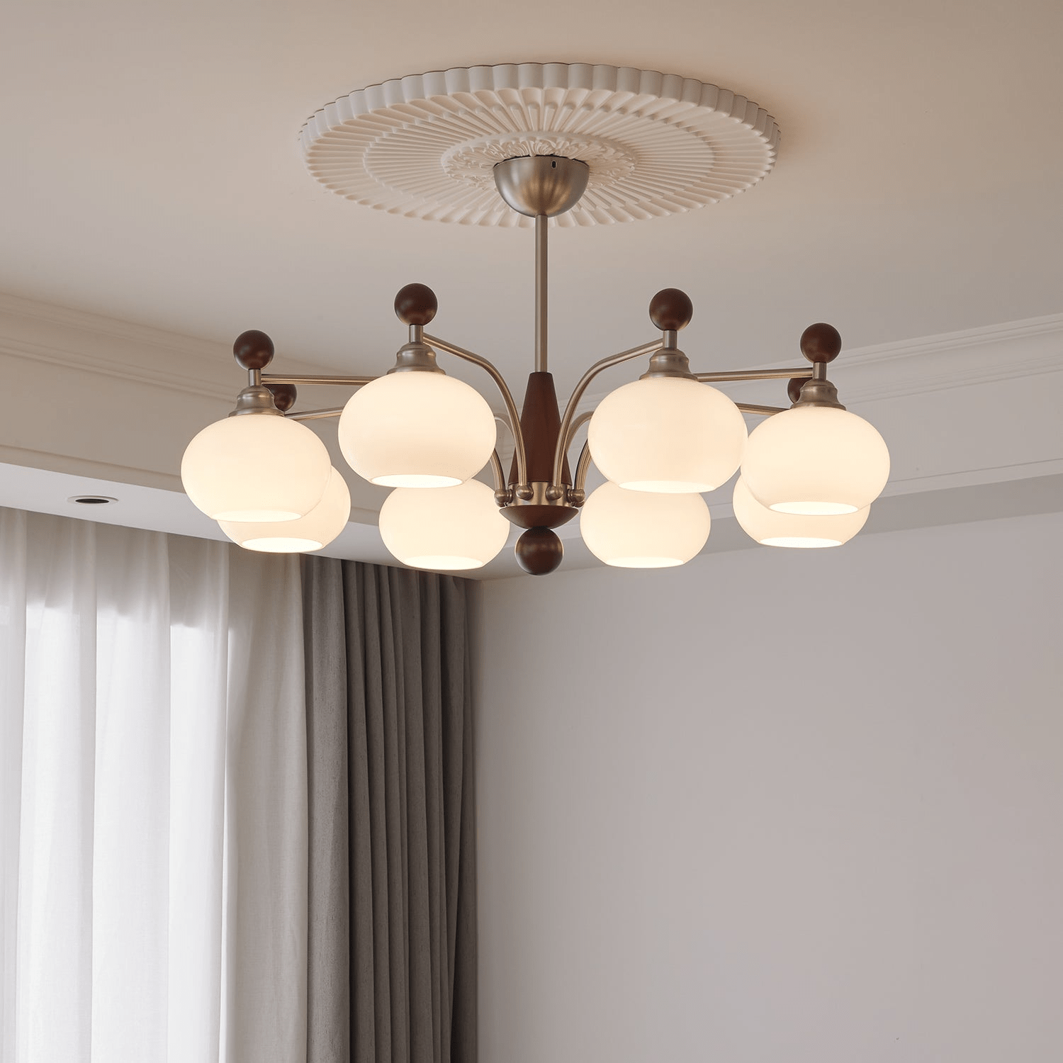 Ethereal Orbit Chandelier - Blowlighting