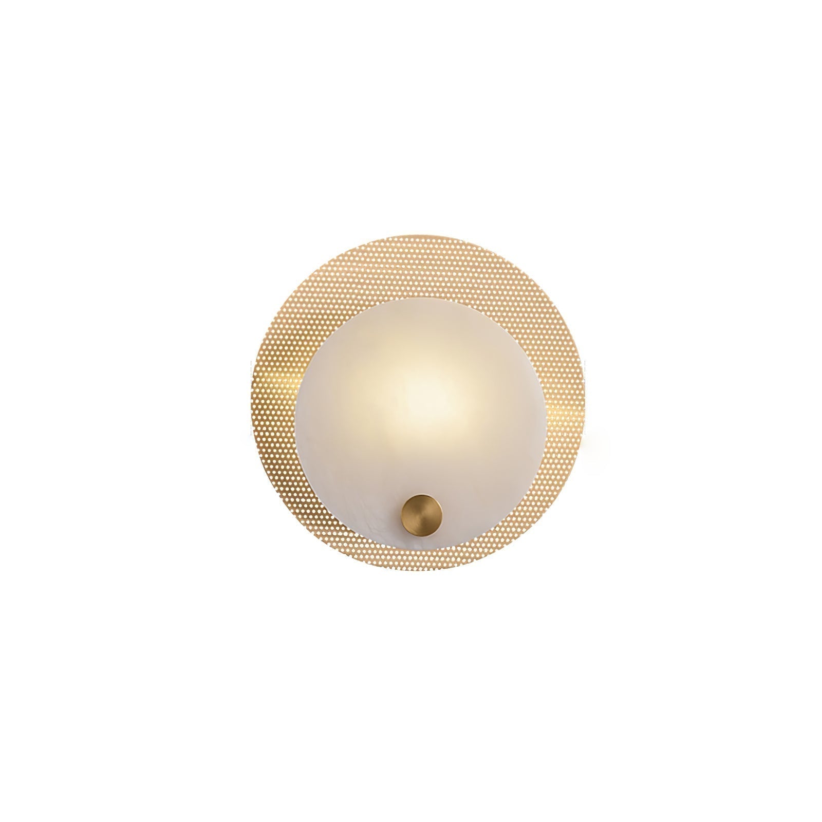 Ilzore Circular Glass Ceiling Light - Neutralighting