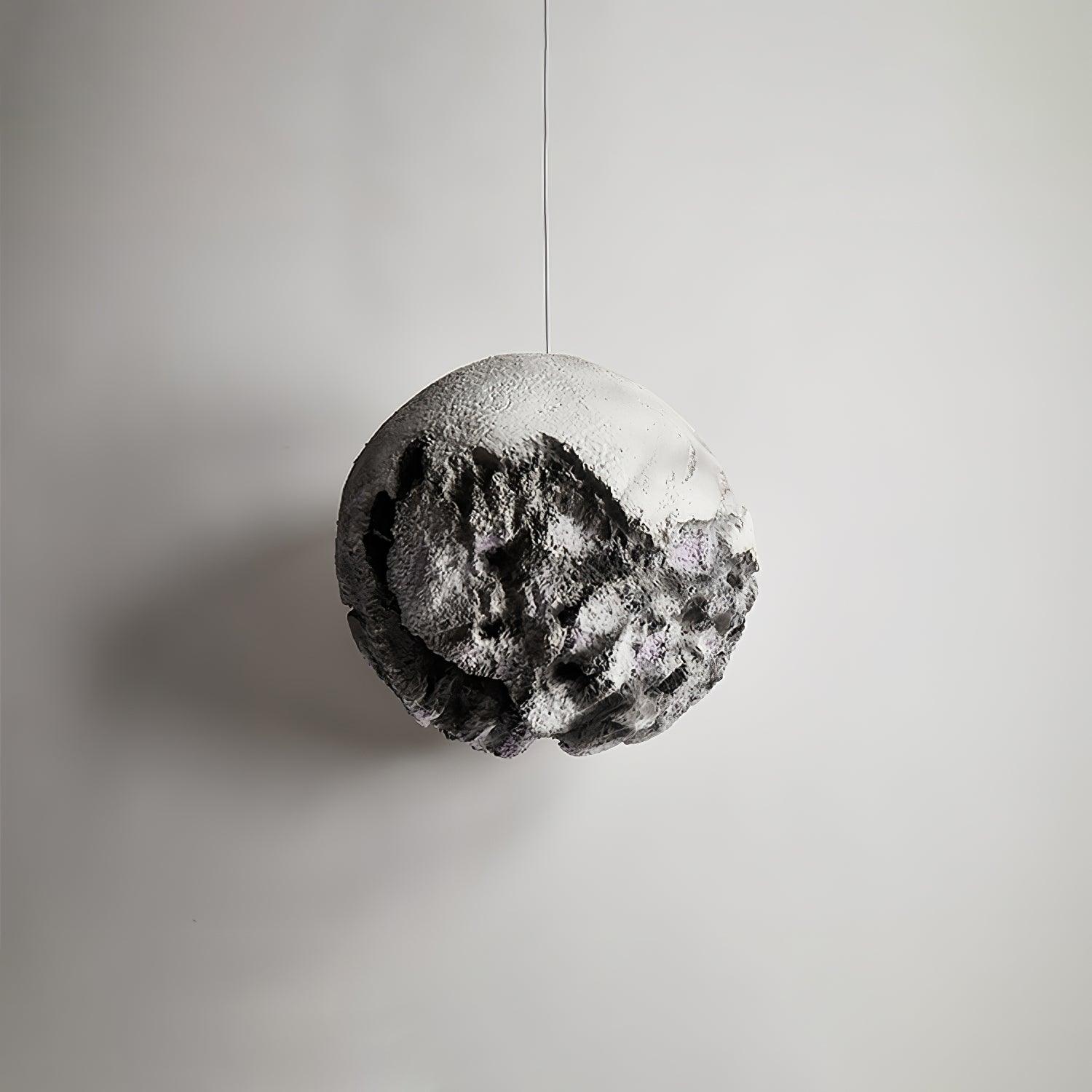 Ilphaara Irregular Planet Metal Plastic Pendant Lamp - Blowlighting