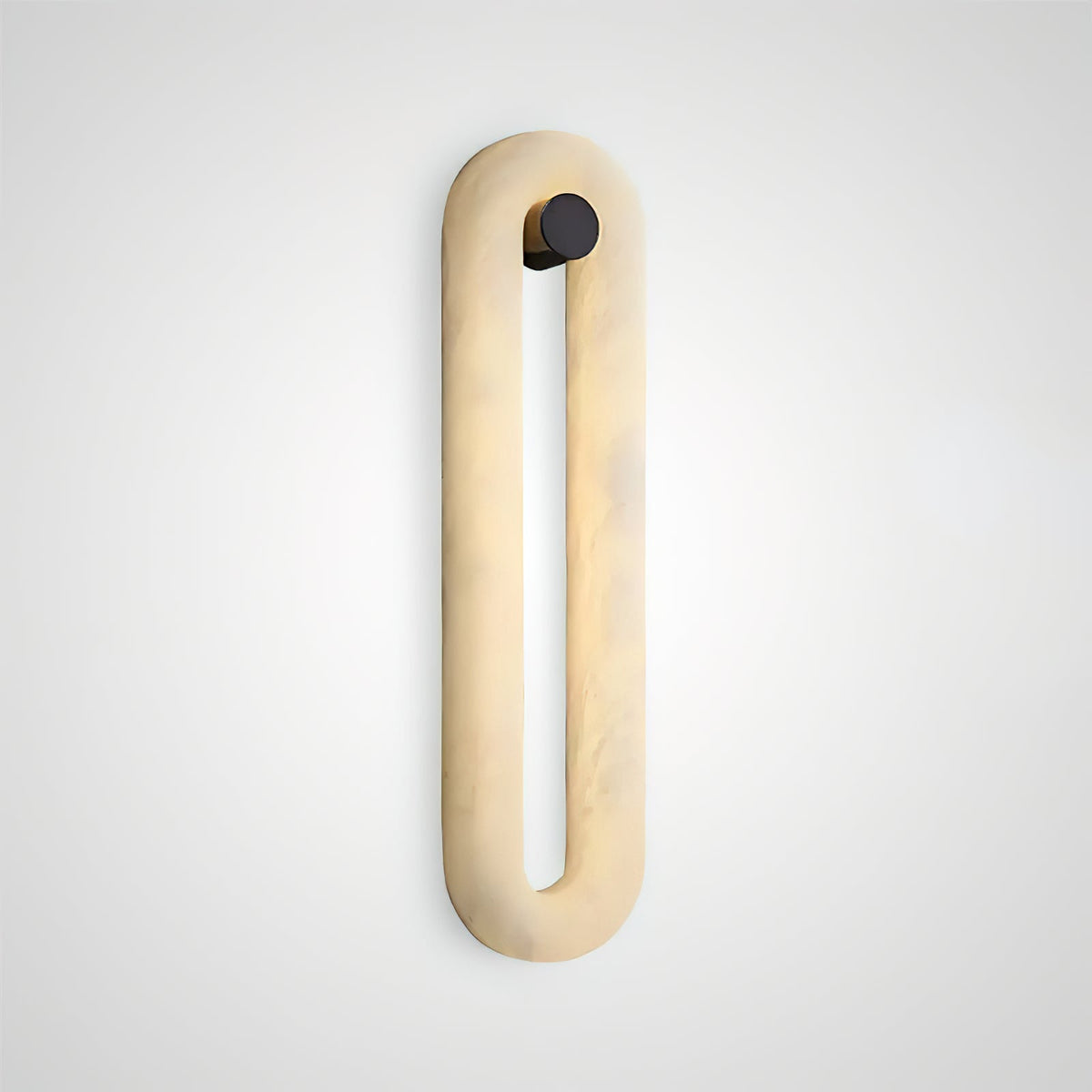 Mydorel Modern Minimalist Brass Alabaster Wall Lamp - Lamp Copper