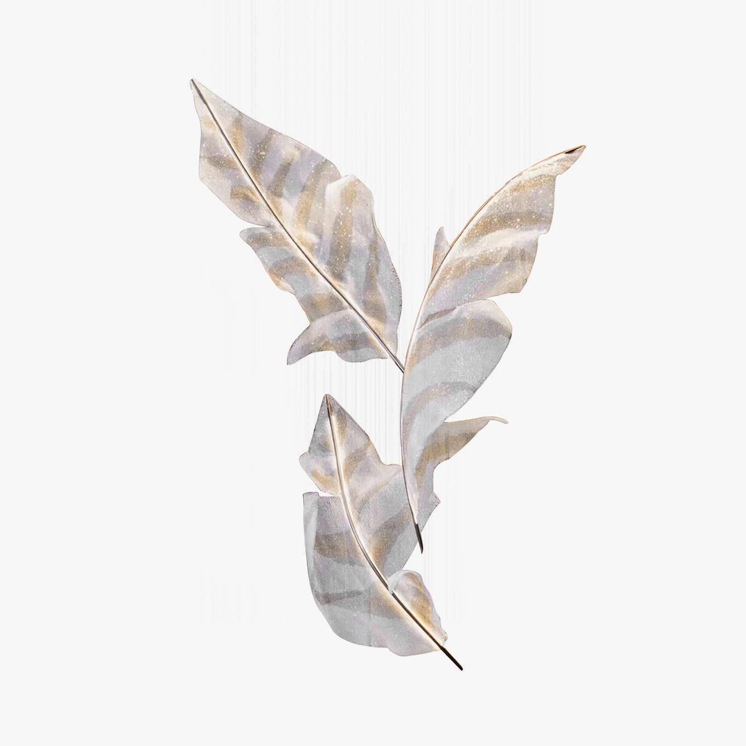 Zeshaen Individual Creativity Falling Leaves Glass Chandelier - Blowlighting