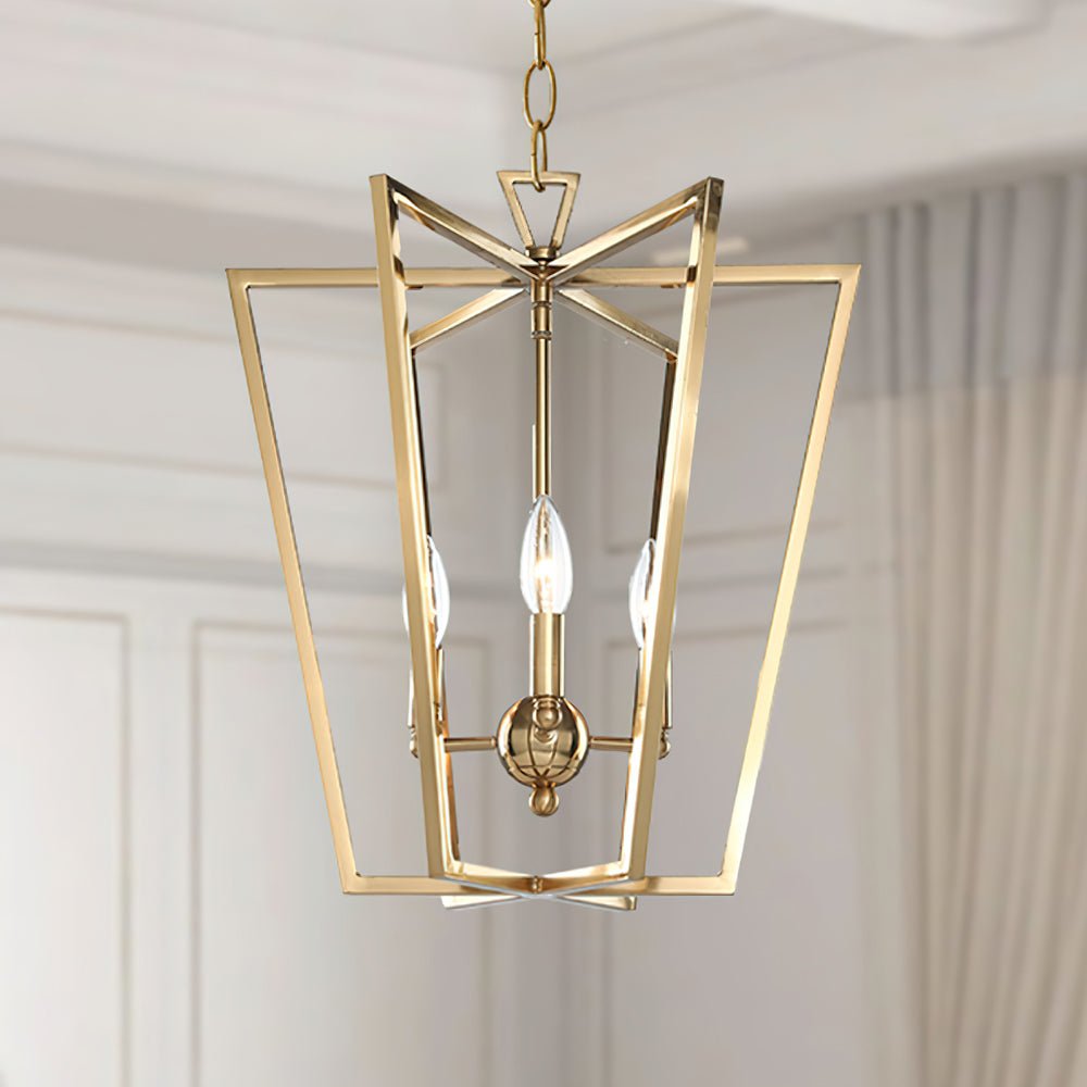 Farmhouse Lantern Chandelier - Blowlighting
