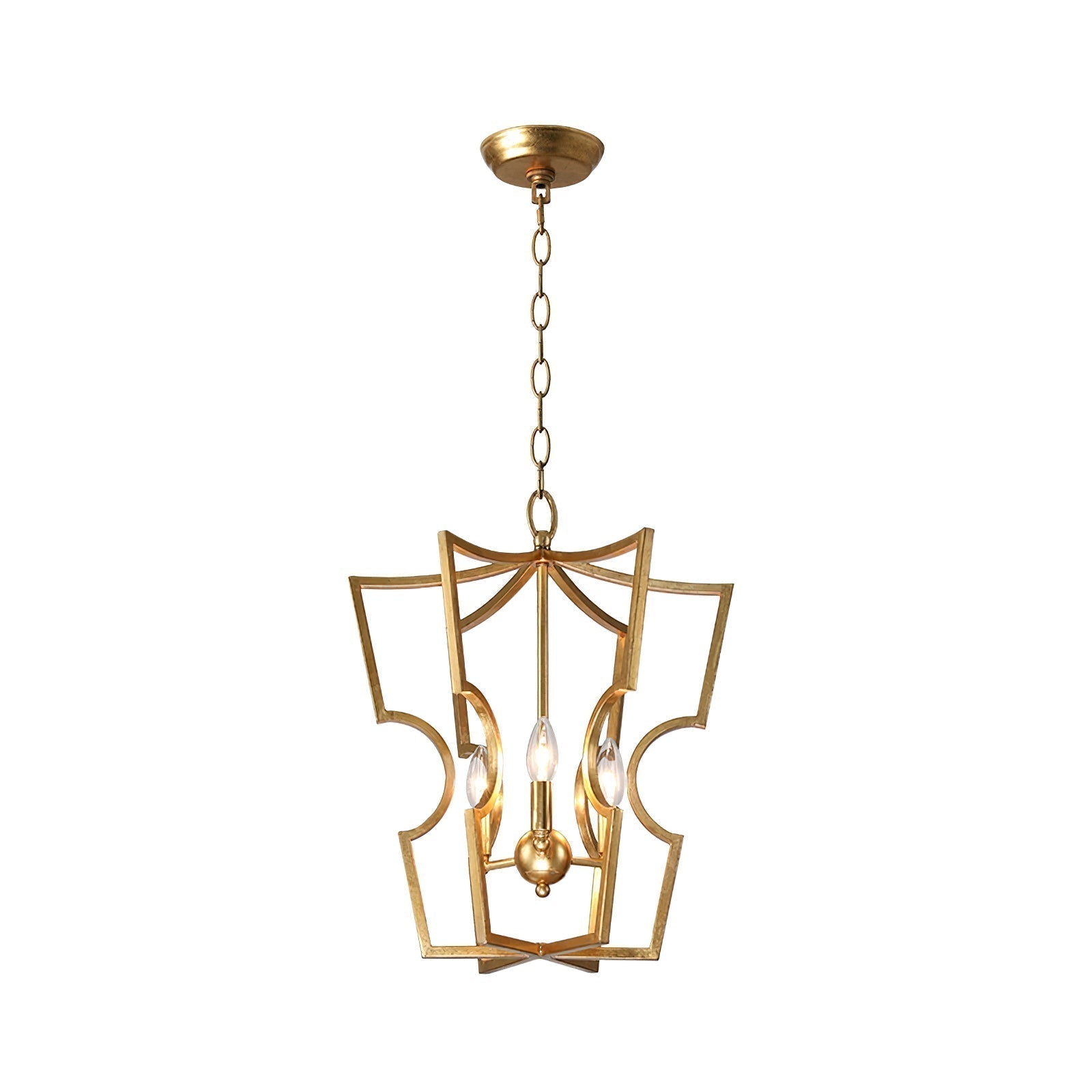 Farmhouse Lantern Chandelier - Blowlighting