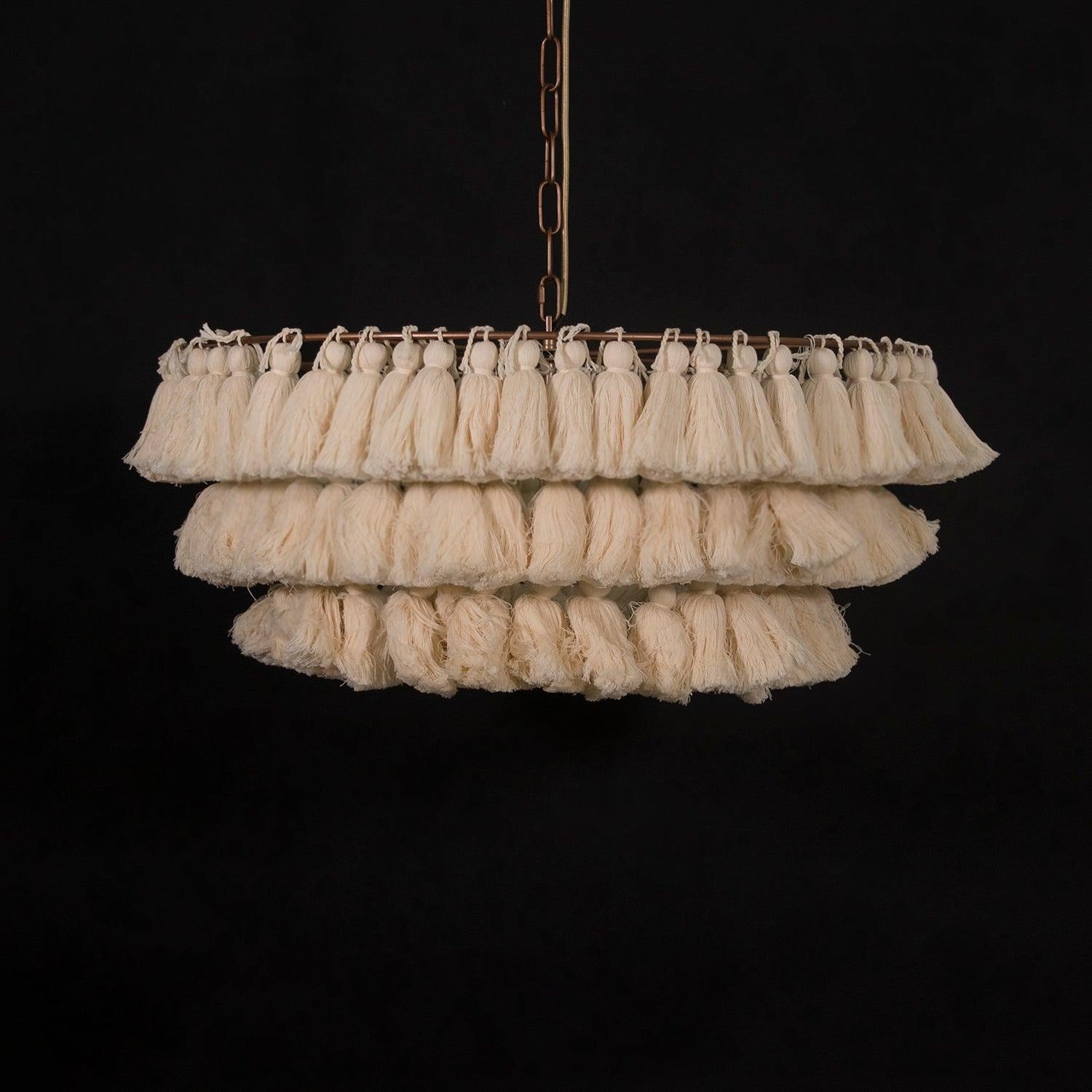 Lustra Lux Lampadario Rosa Bohemian Chic