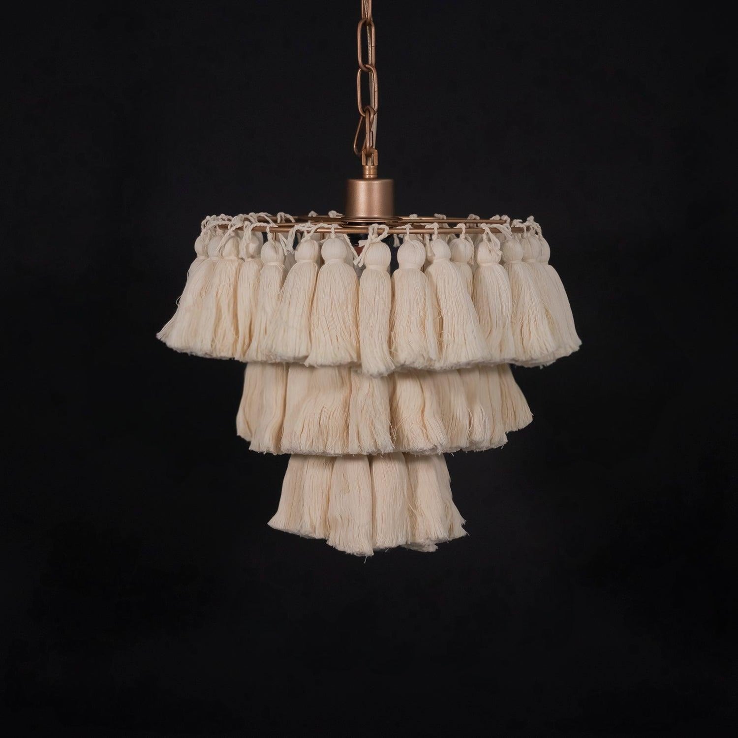Lustra Lux Lampadario Rosa Bohemian Chic
