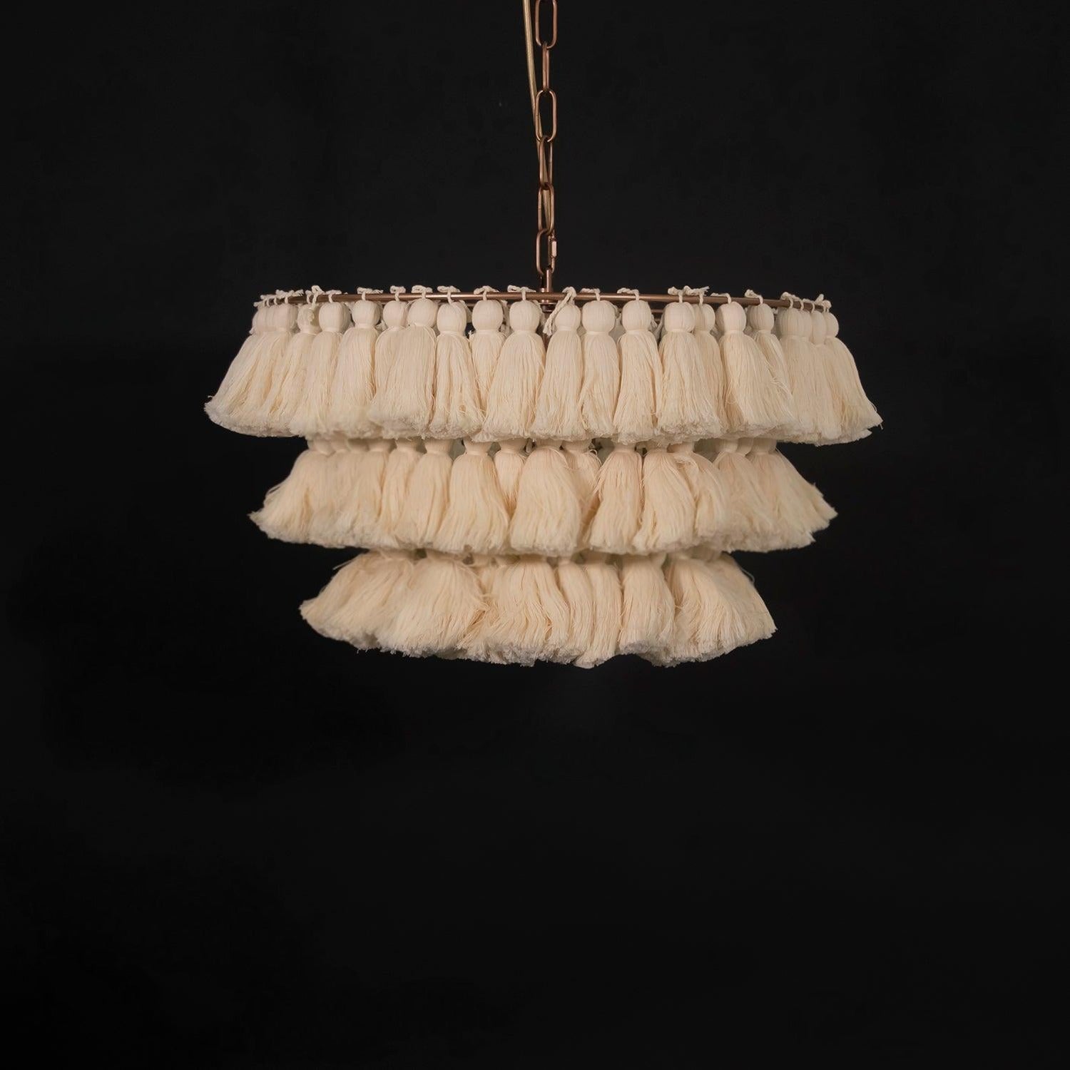 Lustra Lux Lampadario Rosa Bohemian Chic