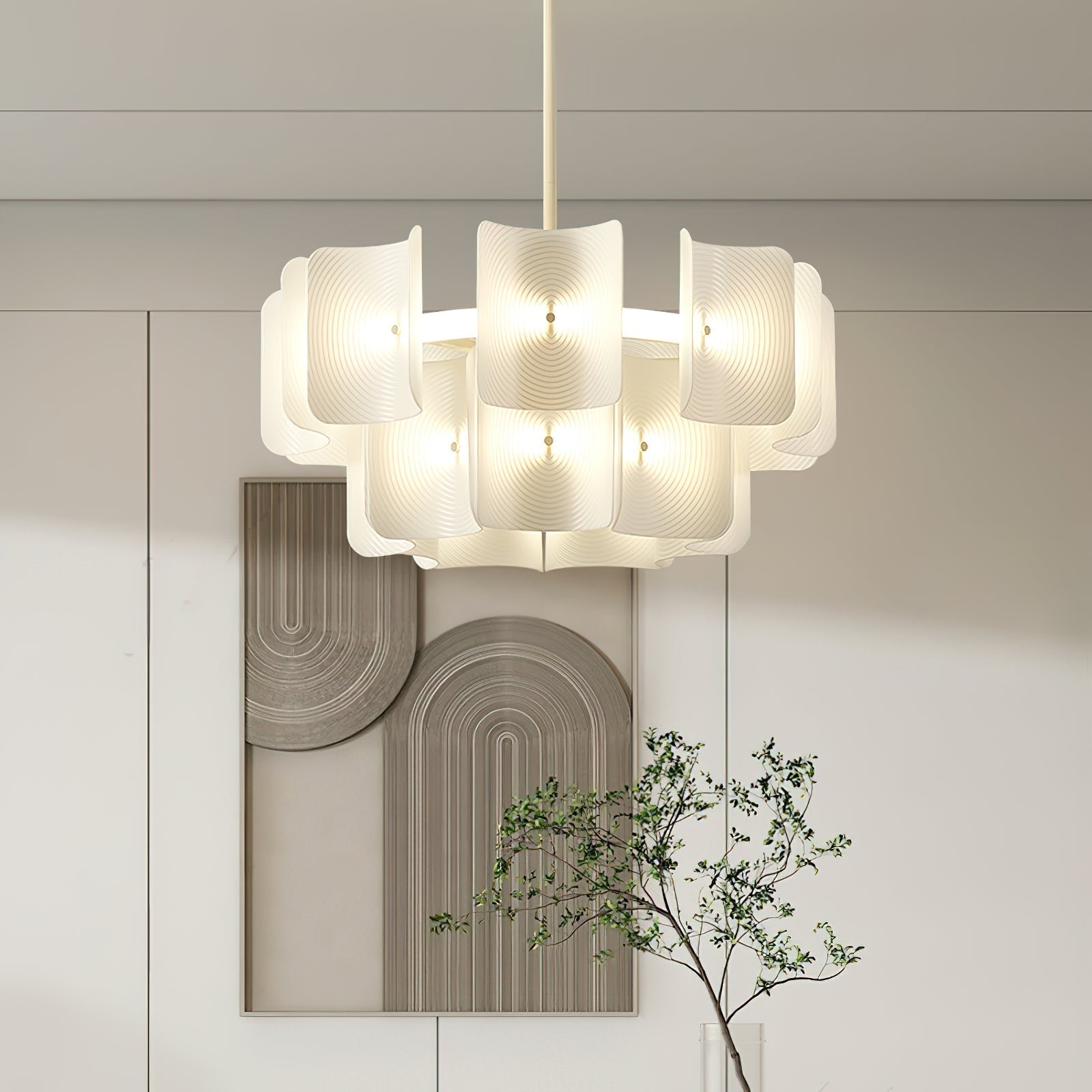 Aurora Chandelier Fingerprint LED - Blowlighting