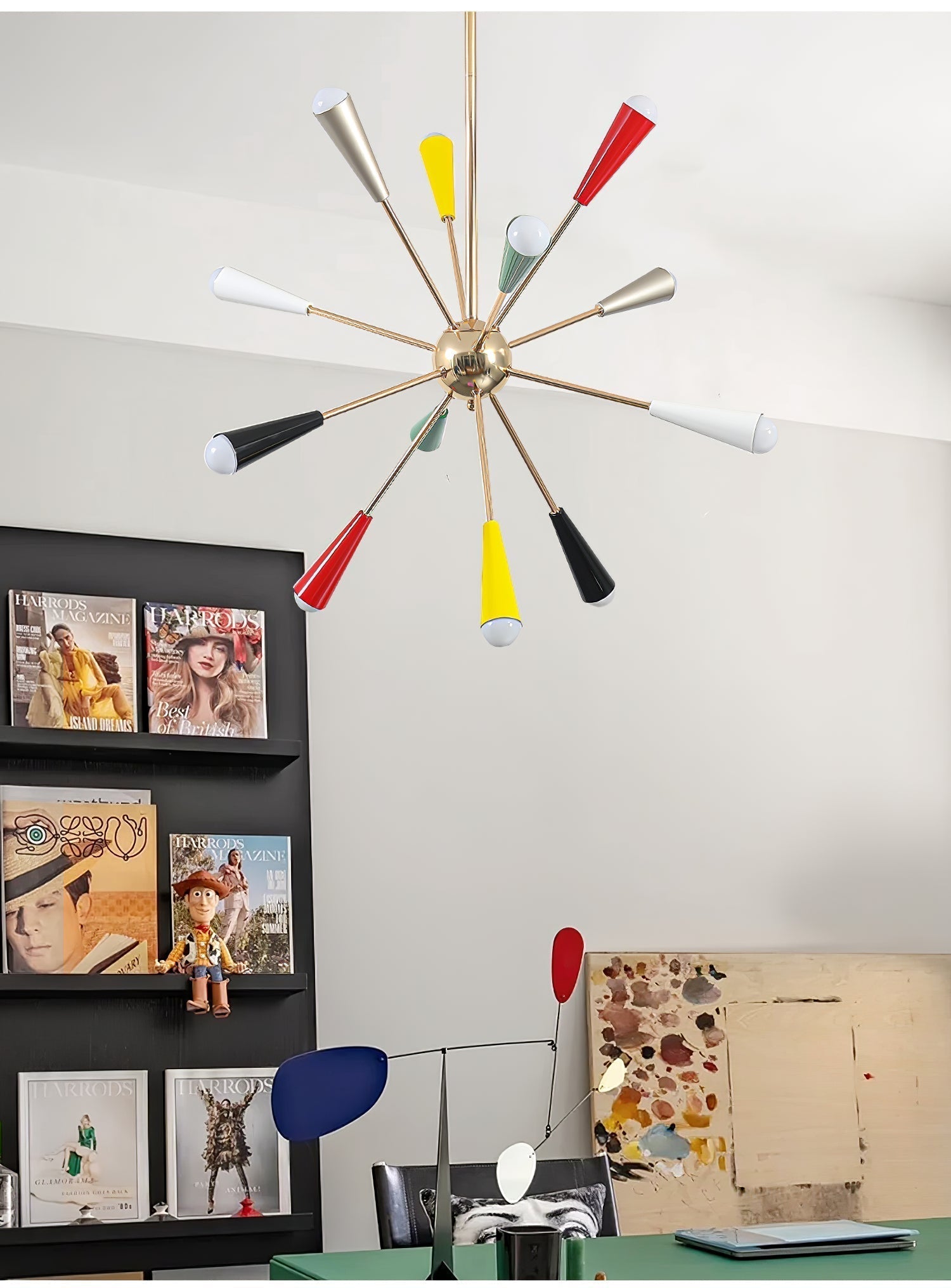 Firework Pop Chandelier - Blowlighting