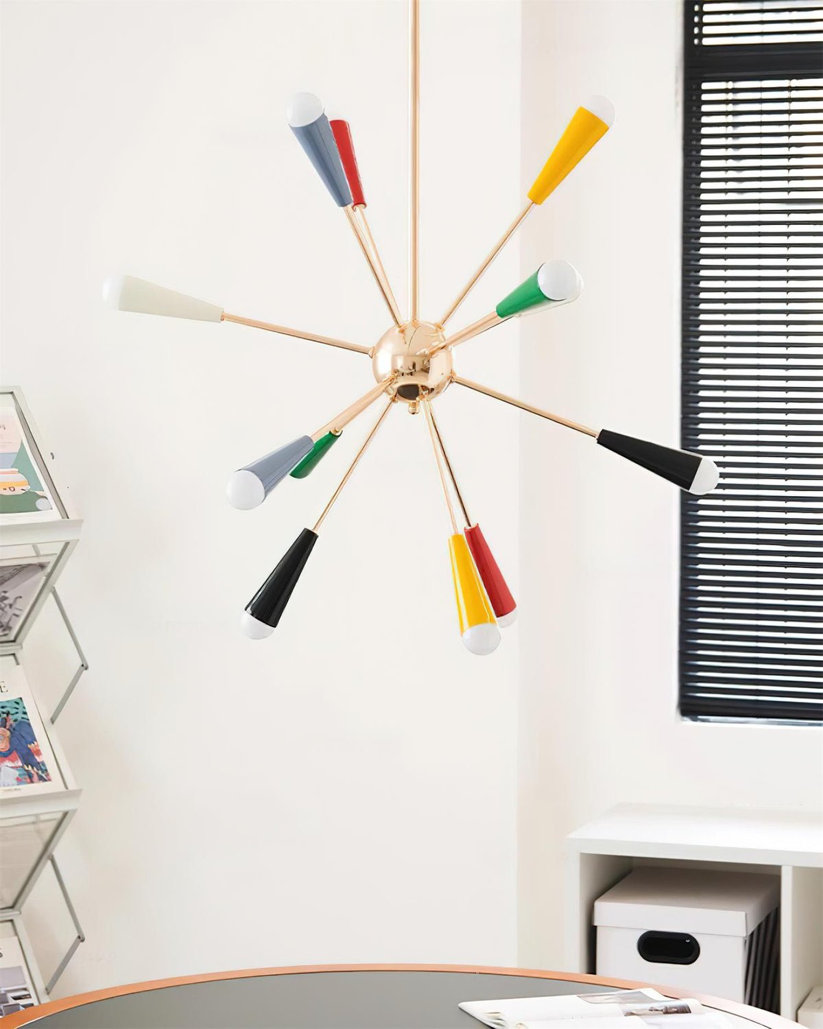 Firework Pop Chandelier - Blowlighting