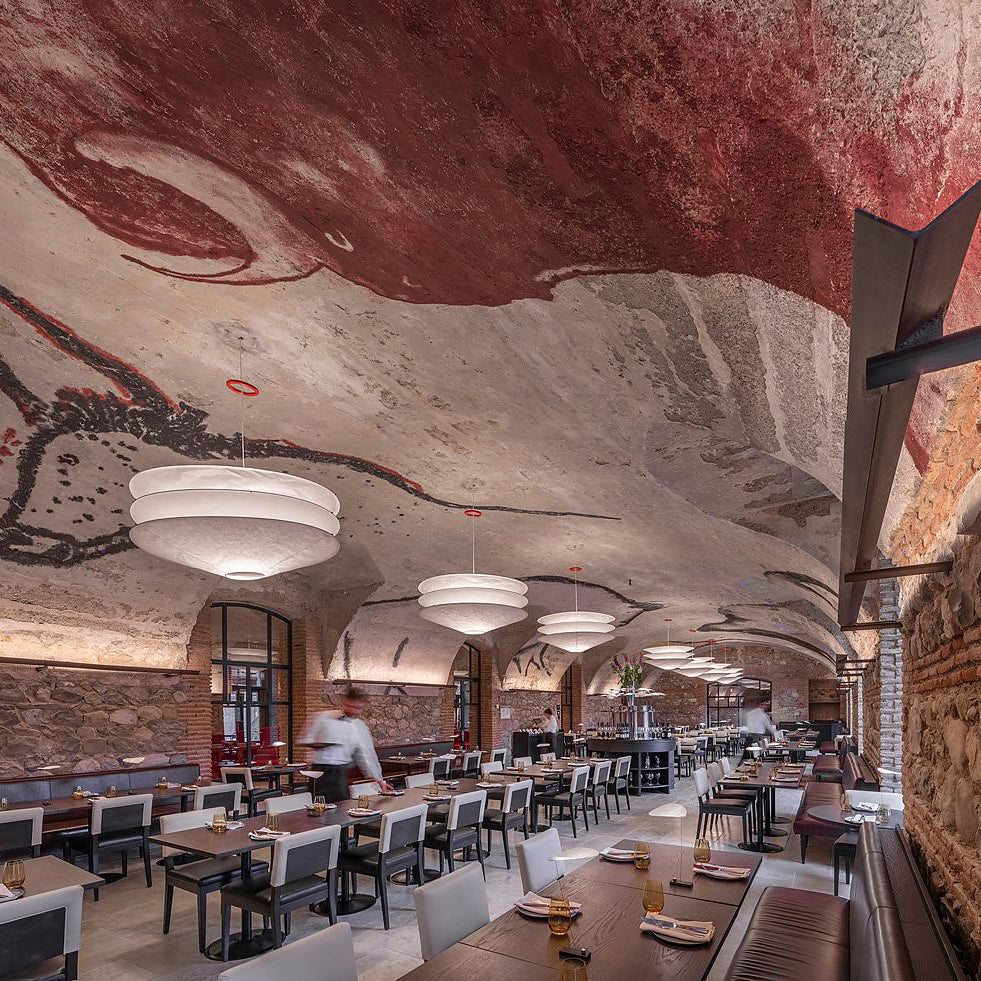 Zomarion Individual Creativity Paper Metal Pendant Light - Lamp Copper