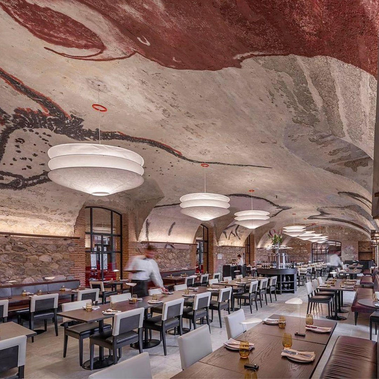 Zomarion Individual Creativity Paper Metal Pendant Light - Lamp Copper